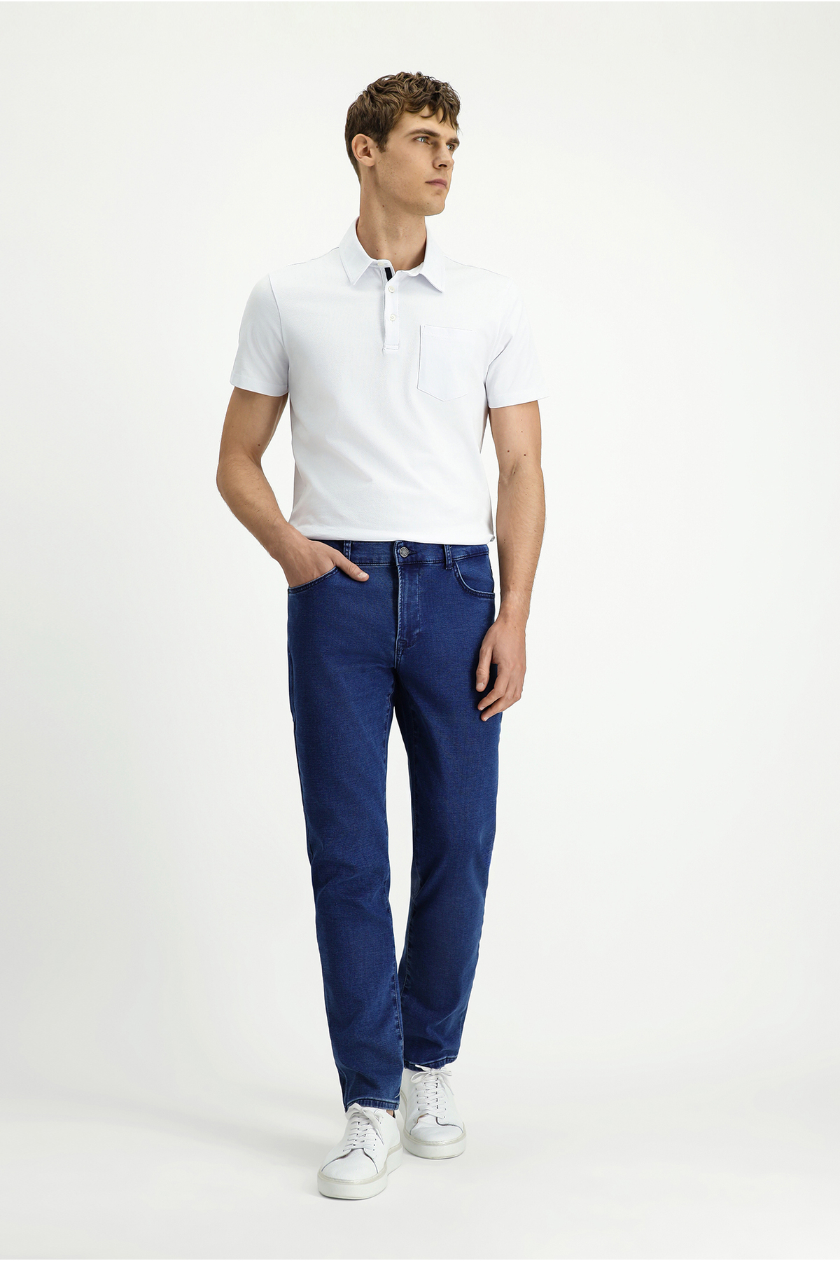 Kiğılı Relaxed Fit Rahat Kesim Pamuklu Denim Look Pantolon görsel 3