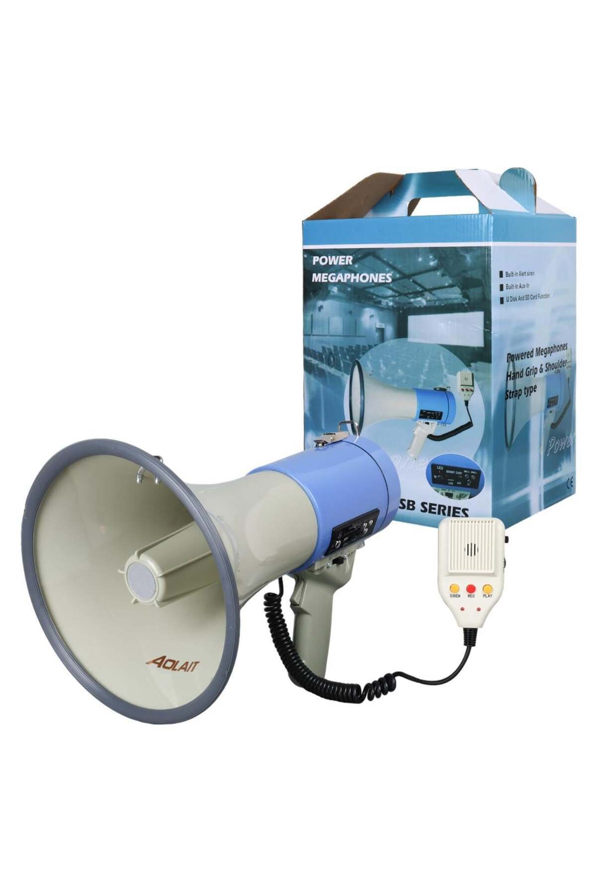 MAGİCVOCE Magicvoice MV-66 USB-SD-MMC Mayklı 25 W Megafon - Fiyatı
