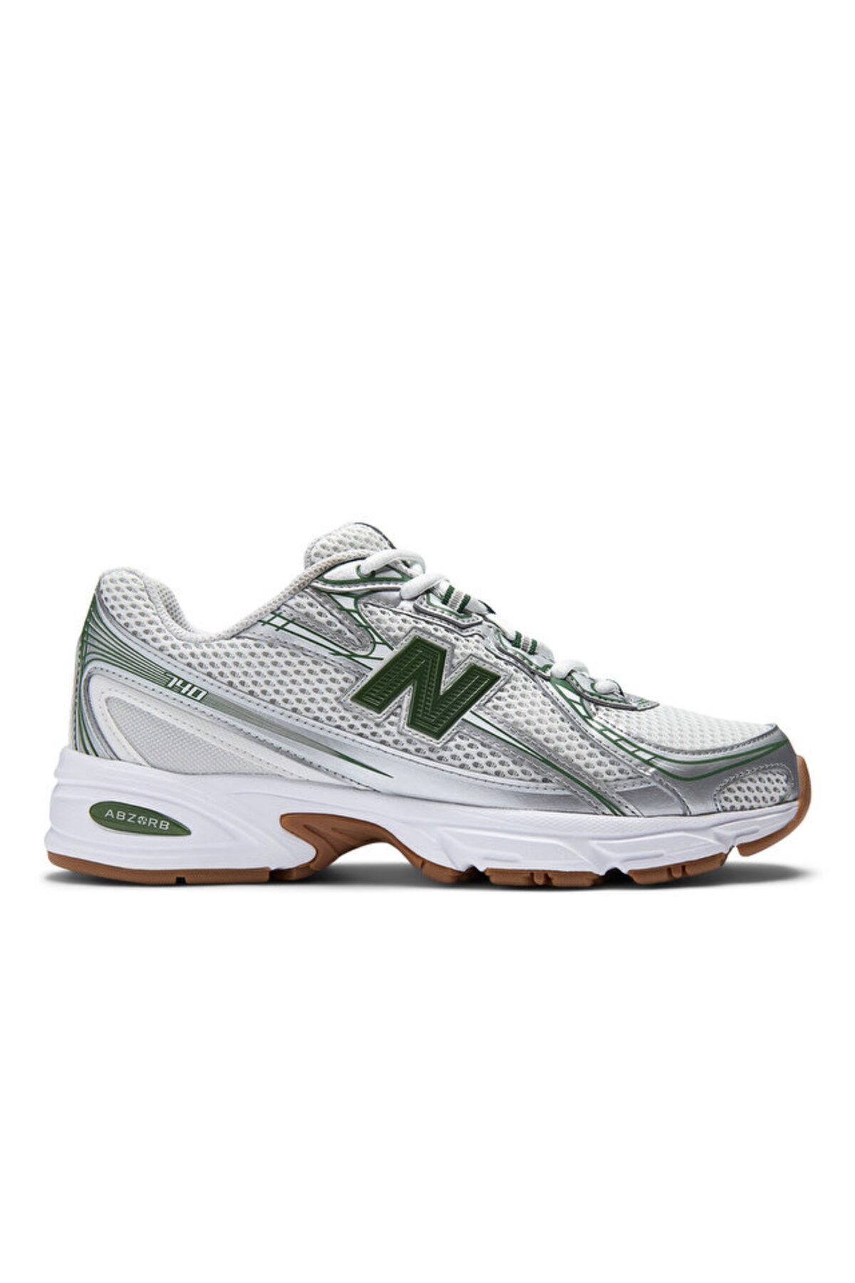 لباس راحتی خاکستری یونیسکس مدل U740SF2 جاست‌استپ ۷۴۰ نیو بالانس کفش اسنیکر New Balance