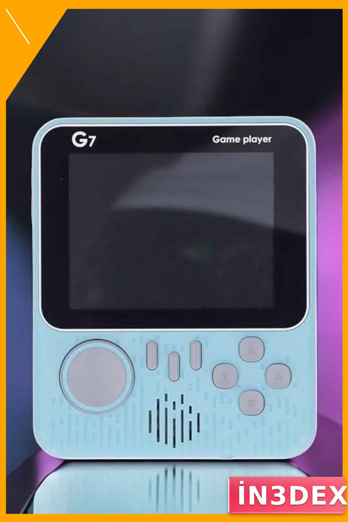 Retro Oyun Konsolu 3.5 inç LCD Ekran 666 Oyun Çift Kişilik