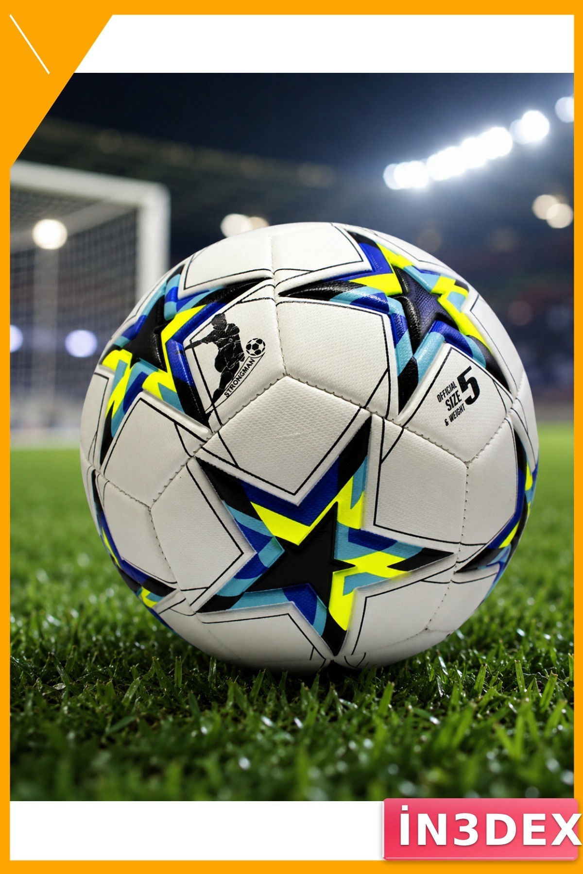 Dayanıklı Futbol Topu Çocuk ve Yetişkin İçin Güçlü Dış Yüzeyli Spor Topu