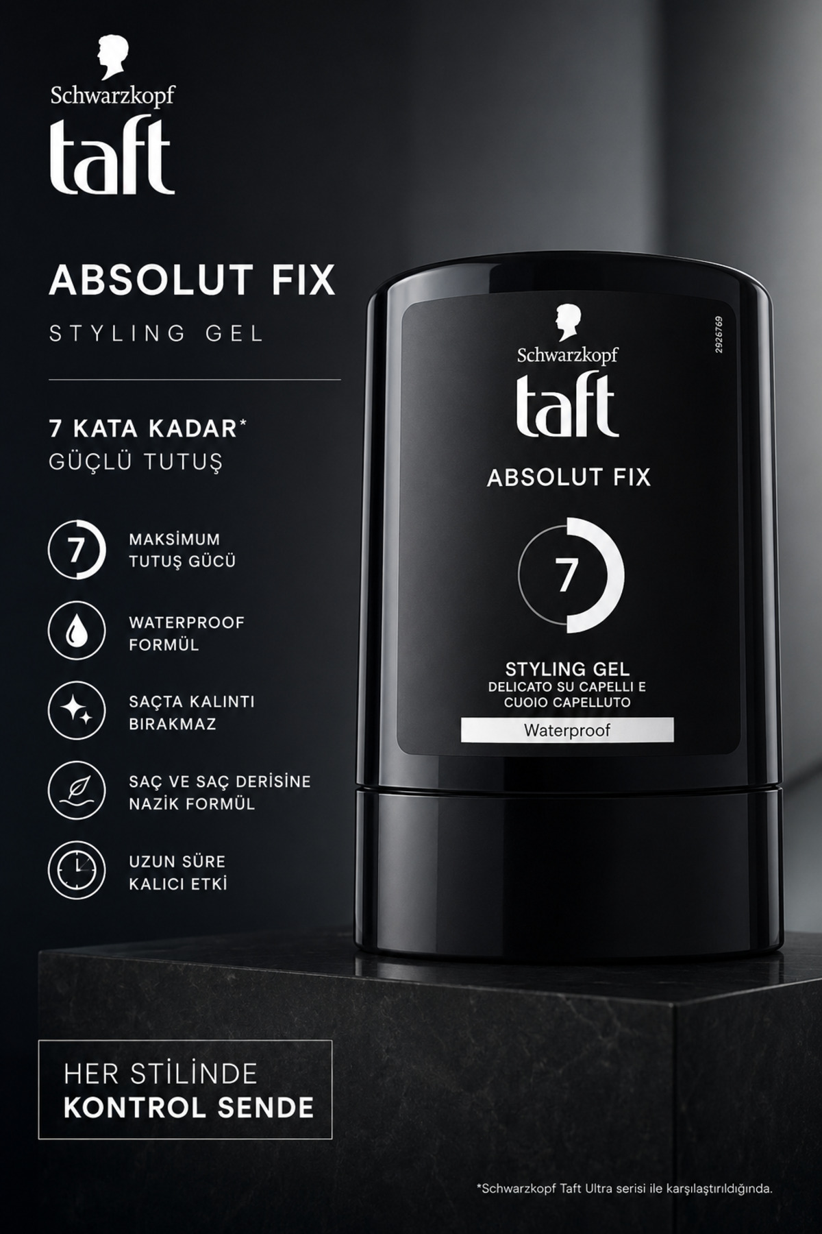 Taft Jöle Absolu Fıx Mega Güçlü 300 ml — AKCGLOBALJOLE