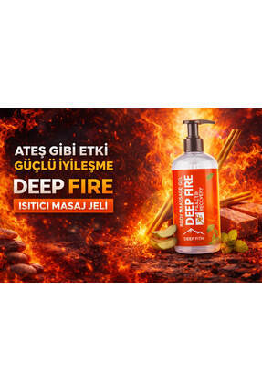 Tiraje Deep fire Etkili Isıtıcı Masaj Jeli 100 ml | Kas ve Eklem Rahatlatıcı Jel