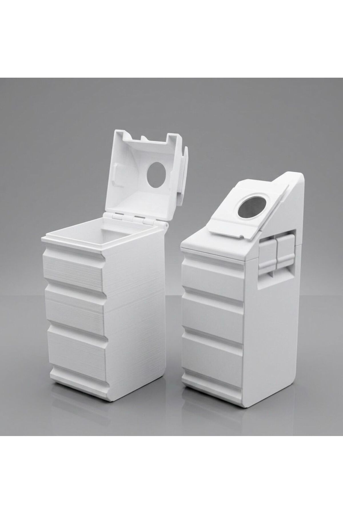 Karahan3D Roborock Q Revo L/L Pro Uyumlu Boşaltılabilir Yeniden Kullanılabilir Robot Süpürge Toz Haznesi