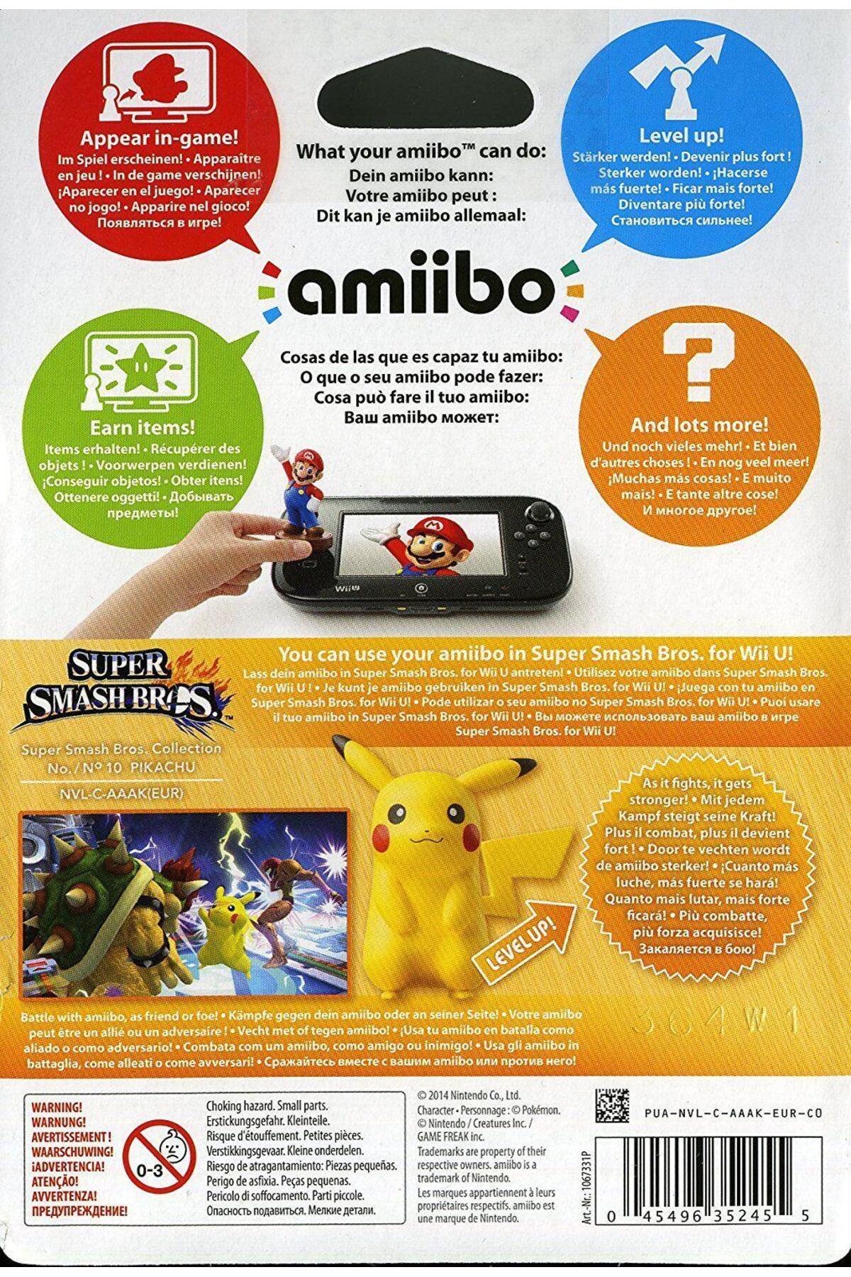 Nintendo Pikachu amiibo Super Smash Bros Collection - Fiyatı