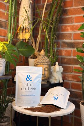 Shu Coffee Italiano Espresso Blend (%50 Brezilya %50 Etiyopya) 200 gr Öğütülm...