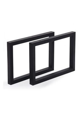 SazaKSteel Metal Çok Amaçlı Masa Ayağı 2 Adet 50x35 cm Demir Ayak