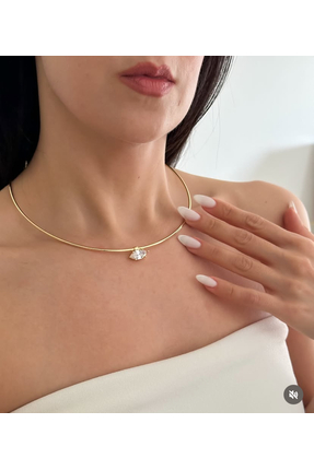 B.BOXED Markiz kesim chocker kolye