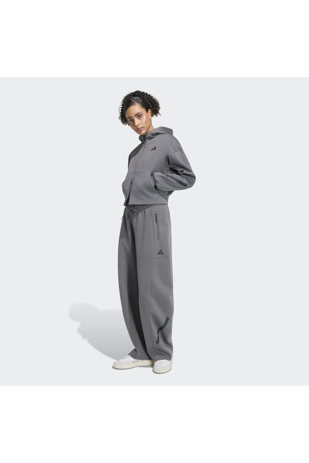 adidas W Z.N.E. Cr Fz Kadın Spor Sweatshirt KF6394 görsel 3