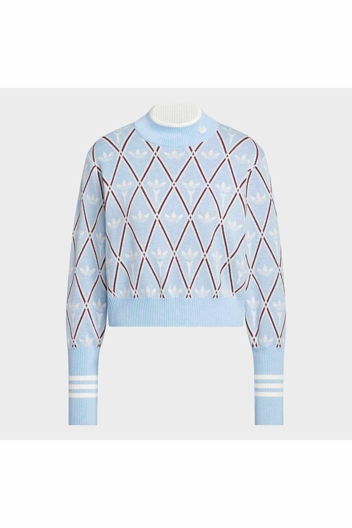 adidas S Turtleneck Kadın Spor Sweatshirt KR5424 görsel 5