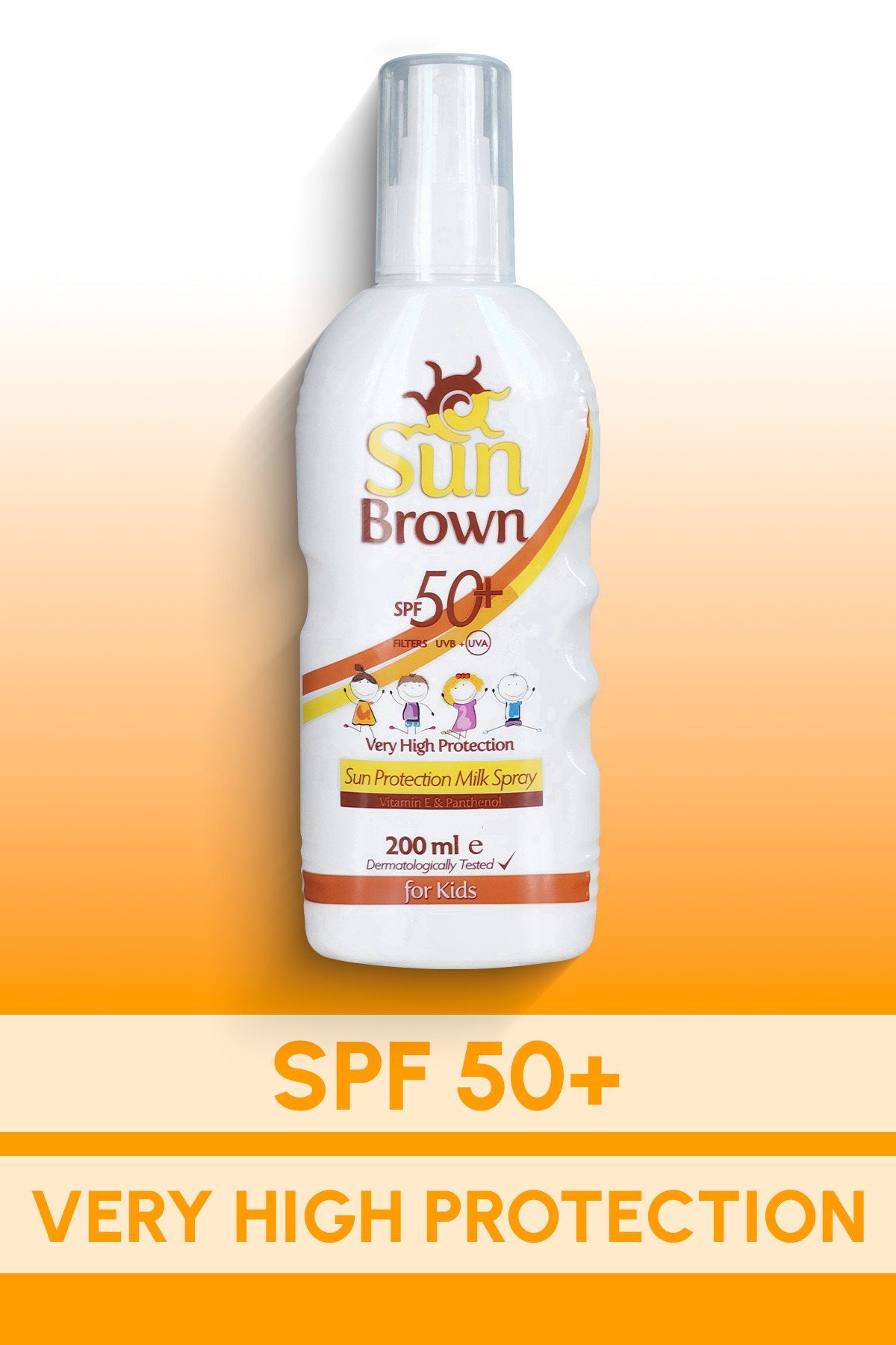 Spf 50 Çocuklar Için Hassas Güneş Koruyucu Vücut Spreyi 200ml — TR8697869090529 — تصویر 8 از 8