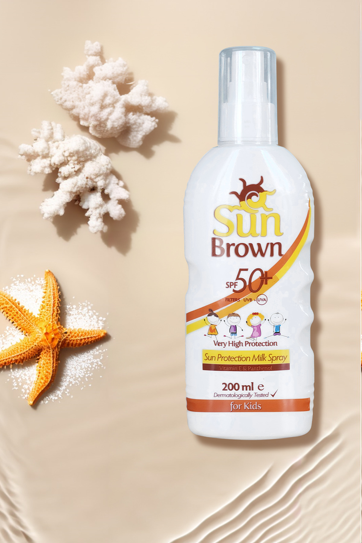 Spf 50 Çocuklar Için Hassas Güneş Koruyucu Vücut Spreyi 200ml — TR8697869090529 — تصویر 7 از 8