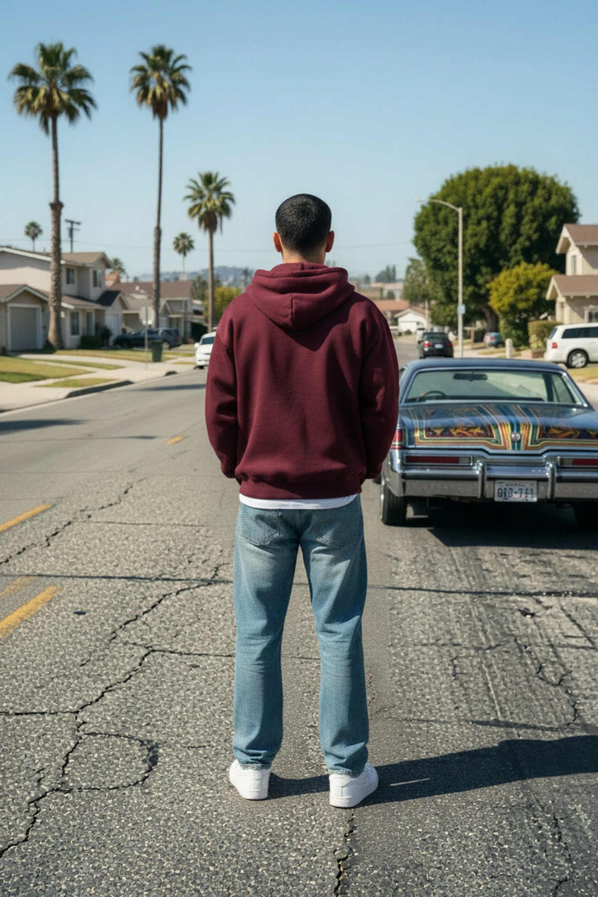 Runades 3 Iplık Erkek Fermuarlı Kapşonlu Sweatshirt Hırka görsel 4