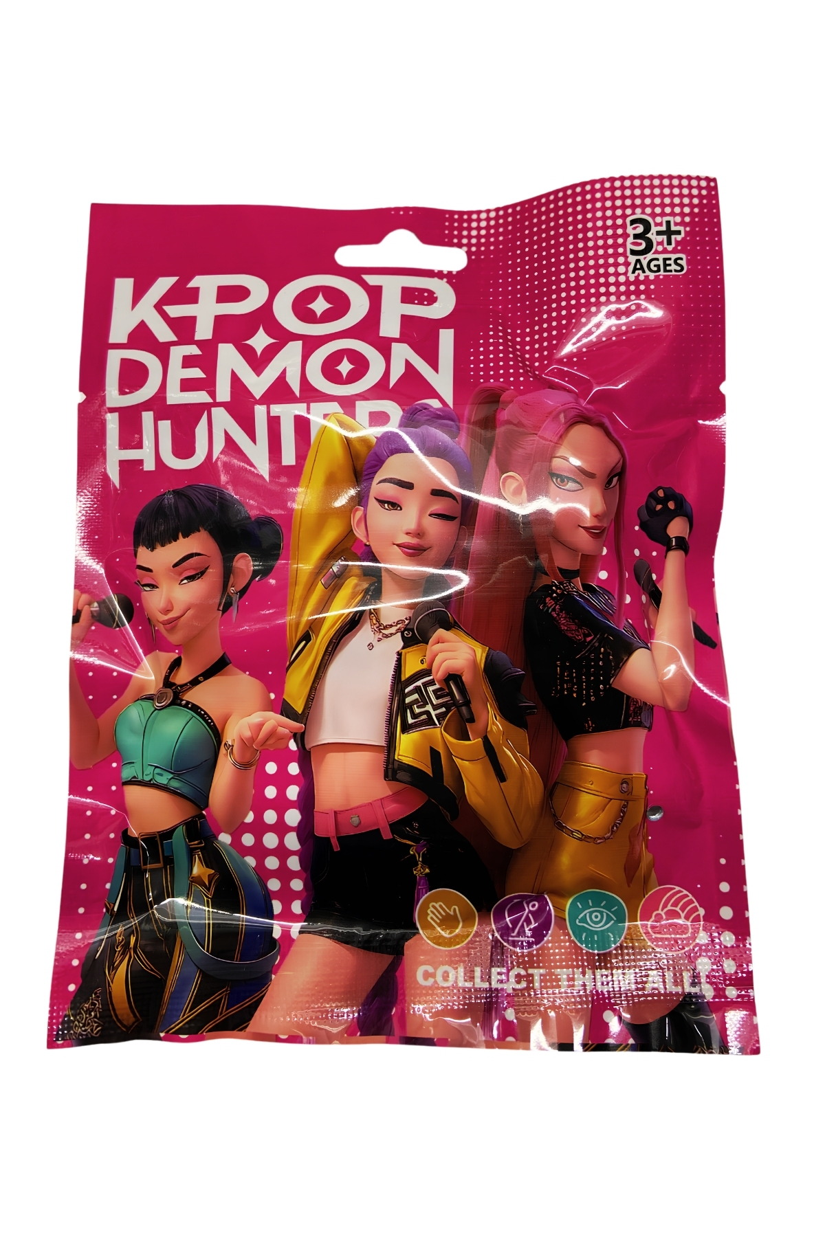 ÖZ OFİS K-POP Demon Hunters Sürpriz Blind Box Seti - Figür + 3