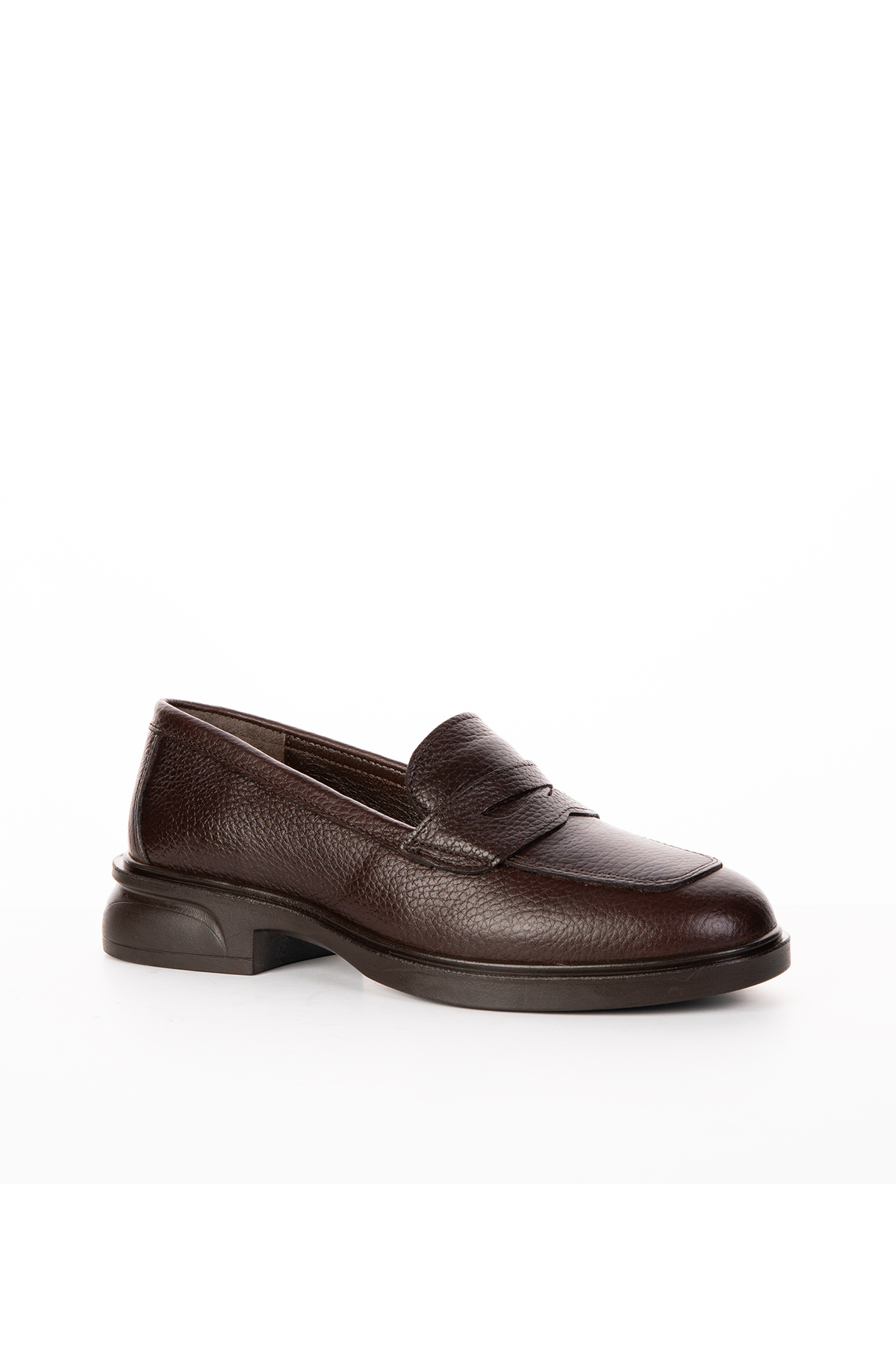 Bulls & Gulls Hakiki Deri Loafer Ayakkabı Kauçuk Taban - 26107 görsel 4