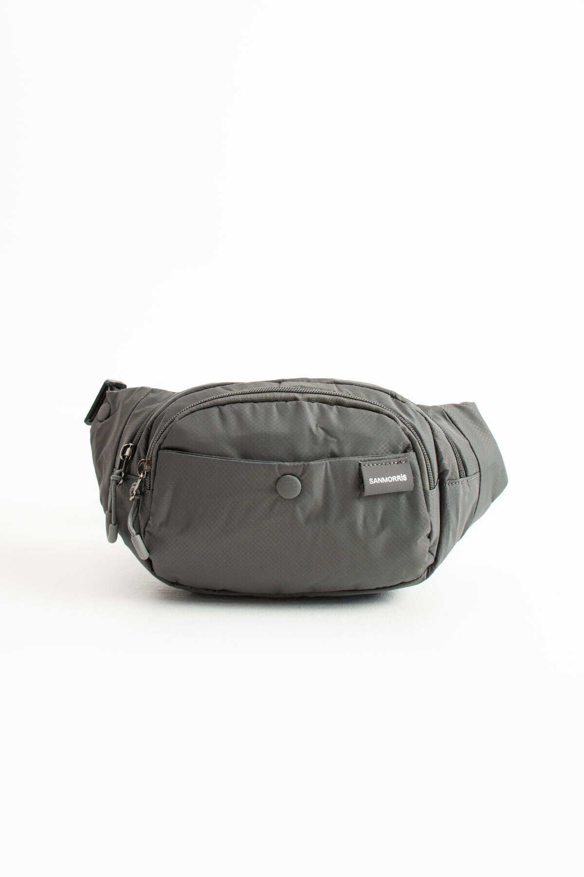Sanmorris Unisex Paraşüt Kumaş Suya Dayanıklı 3 Bölmeli Body Bag SI-6036 görsel 3