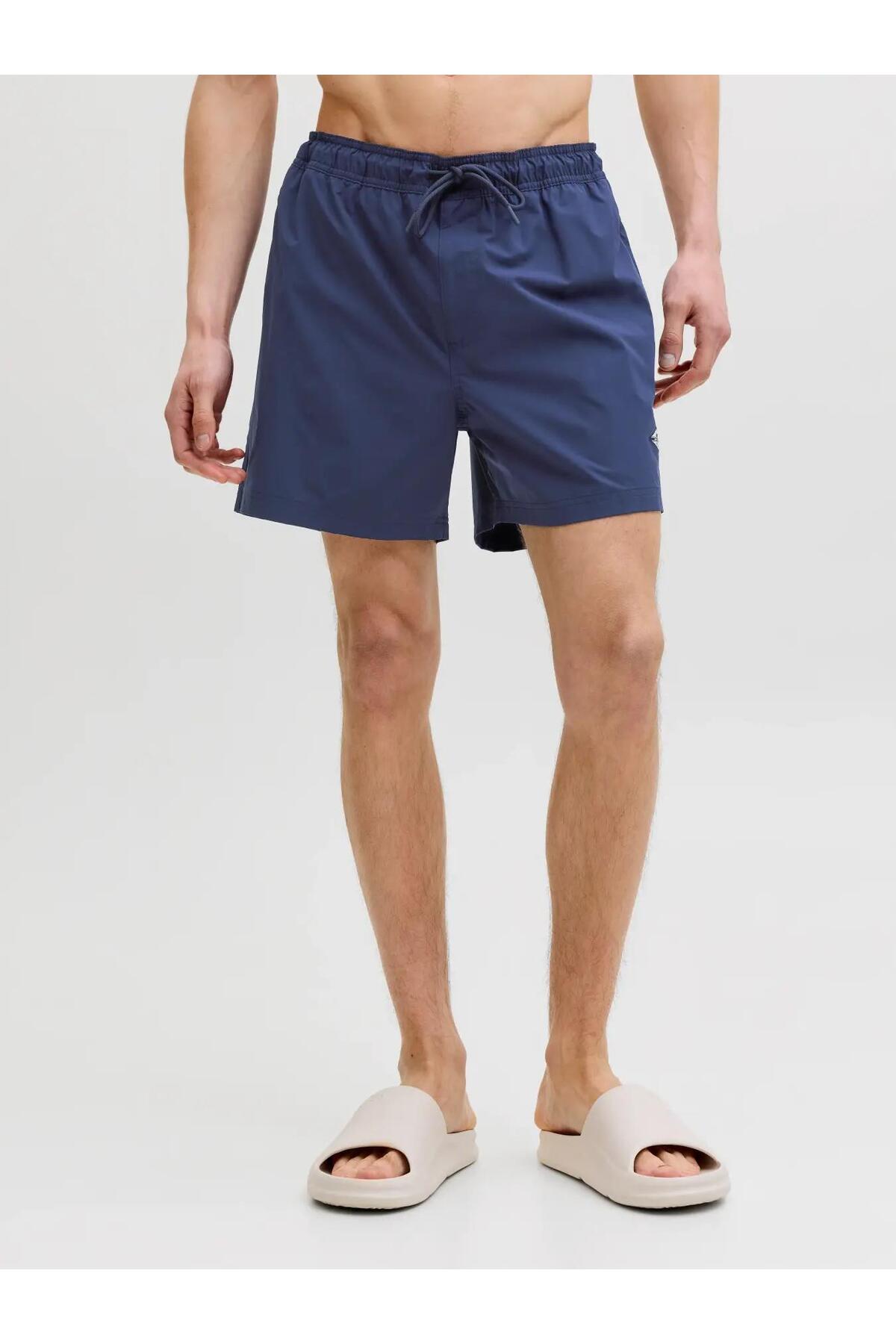 شورت شنا مردانه JPSTMAI Tropic، سایز معمولی، مشکی جک اند جونز شورت مایو Jack & Jones