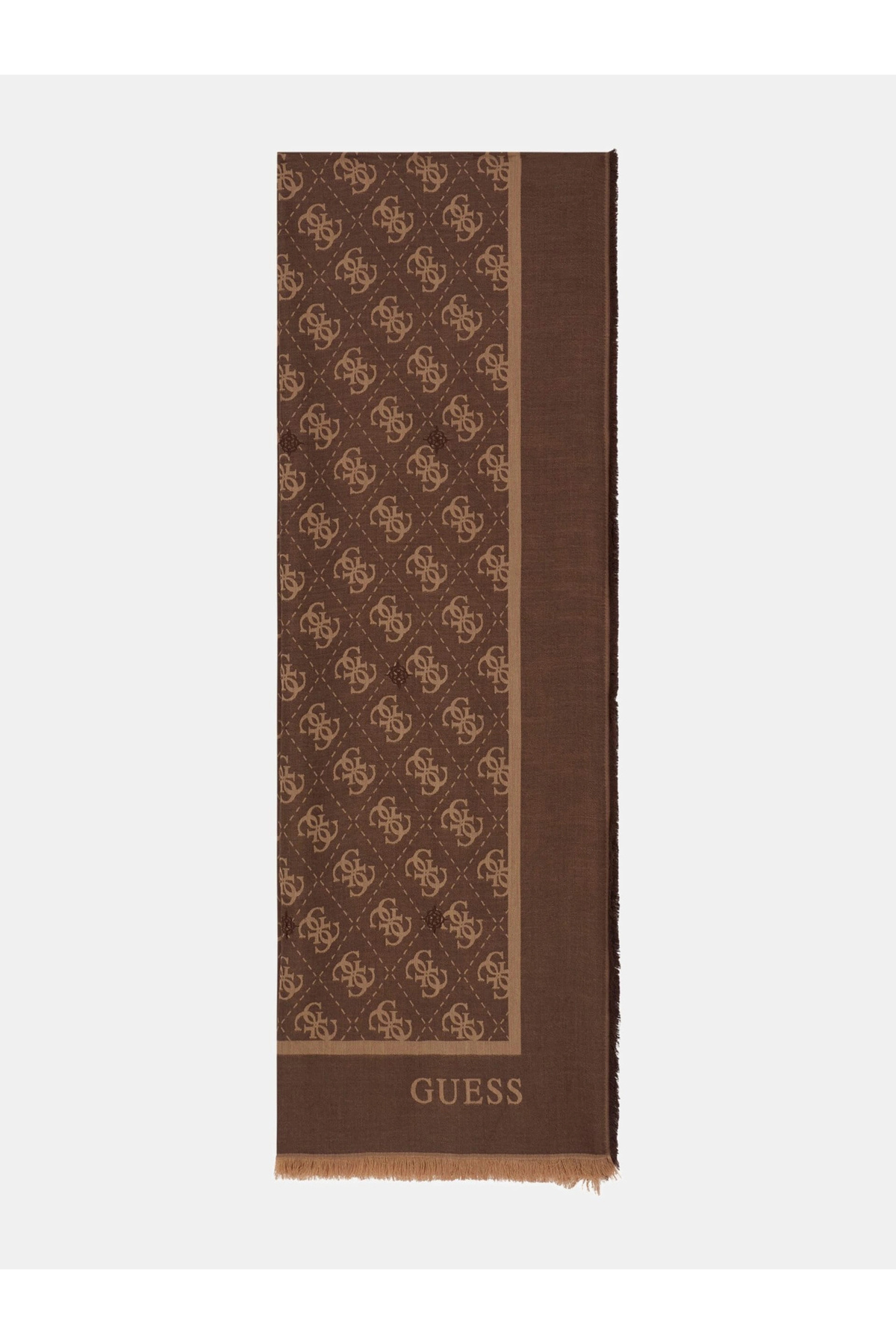Guess Jakarlı 70x180 Kadın Kahverengi Şal AW5529VIS03-BRO - Fiyatı