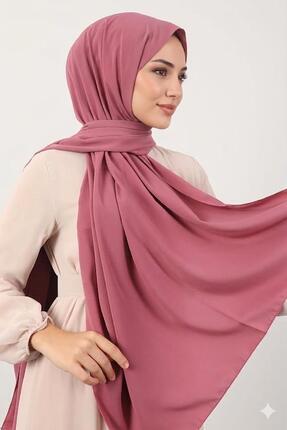 İSTDONATELLA MEDİNE İPEĞİ ŞAL - KOYU PEMBE