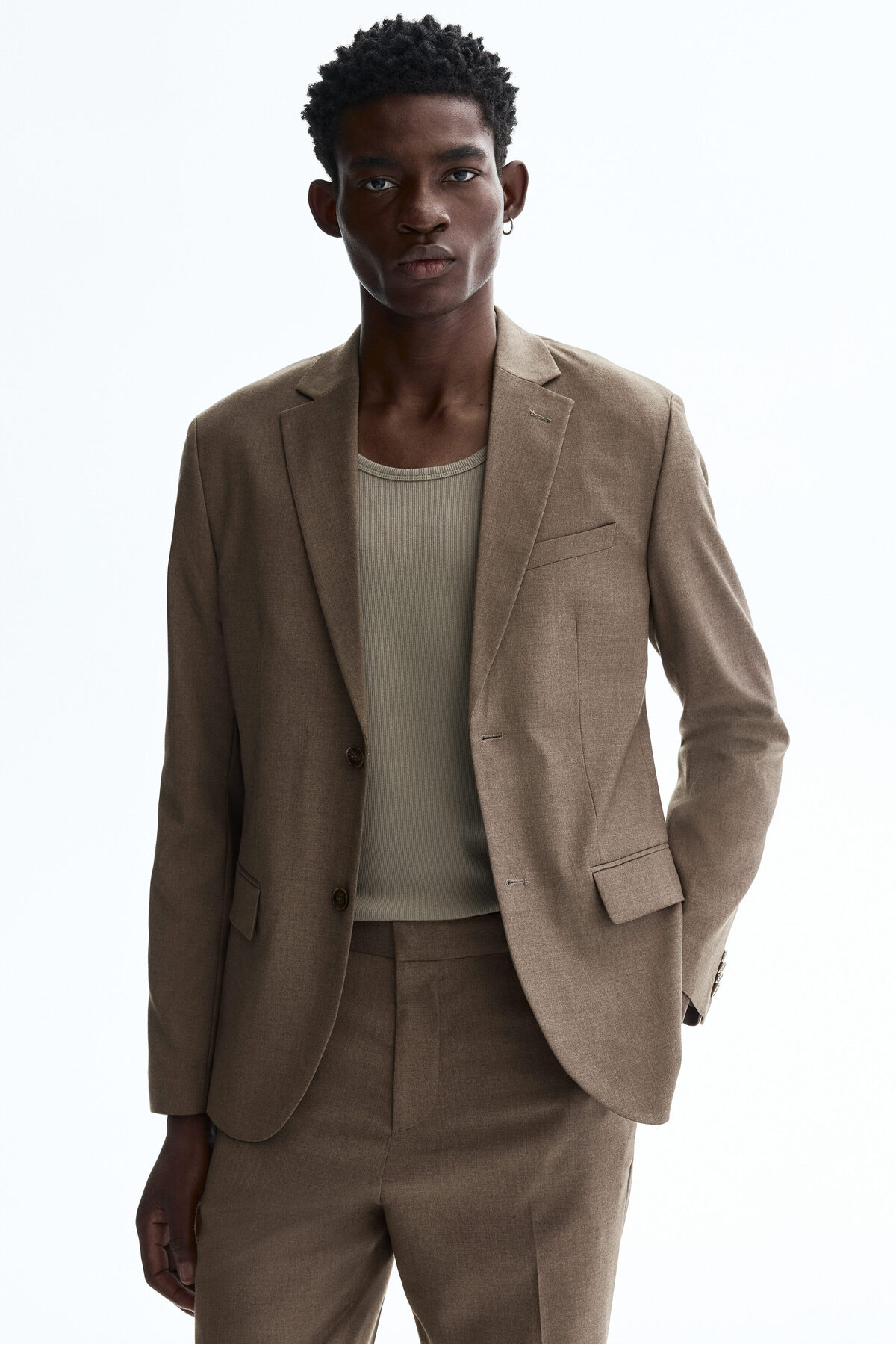 کت تک دکمه سایز معمولی اچ اند ام کت بلیزر H&M