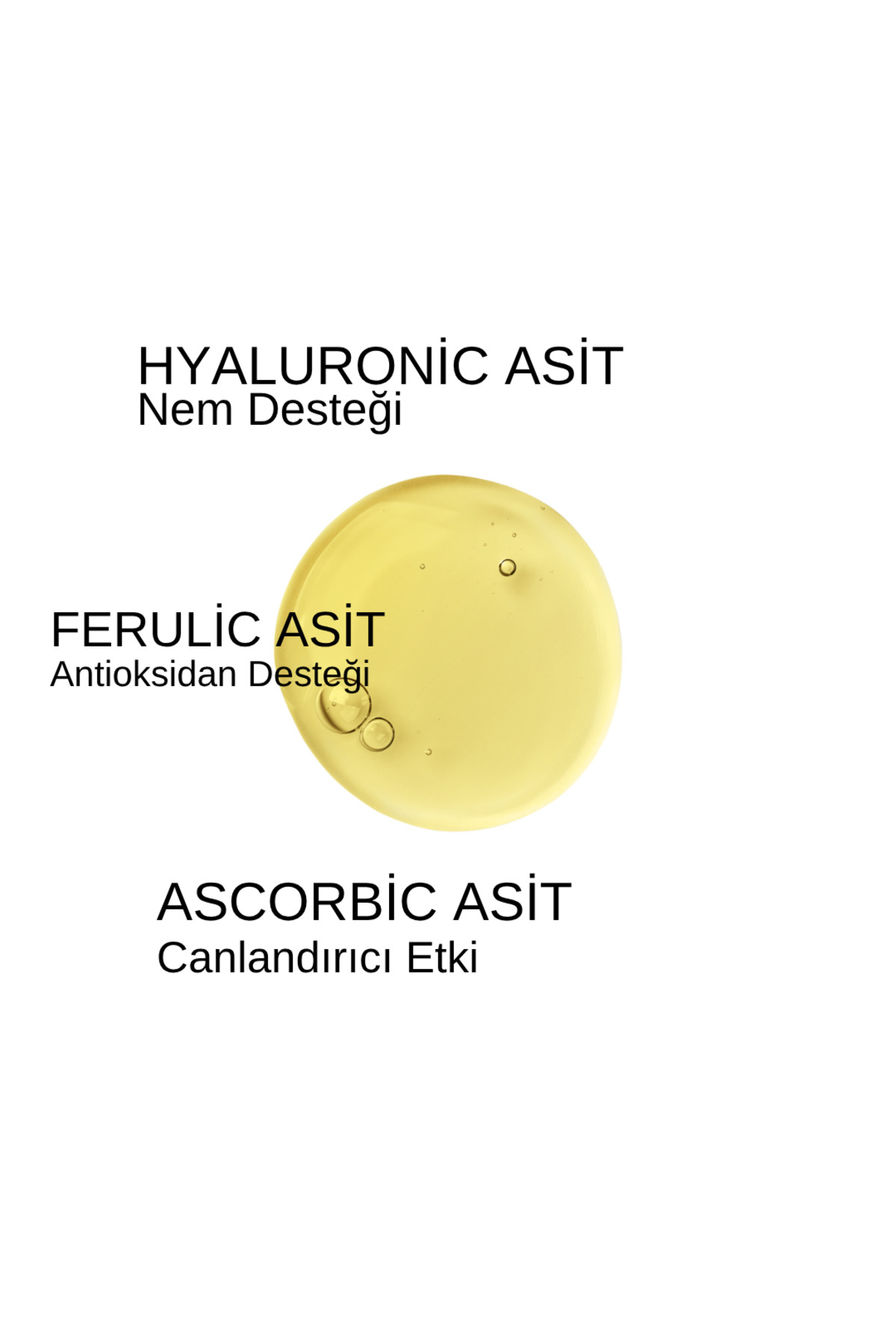 C Vit Aydınlatıcı ve Ton Eşitleyici Cilt Bakım Serumu 30 ml – %10 C Vitamini (Ascorbic Acid) + %0,5 Ferulik Asit | Leke Karşıtı ve Antioksidan Bakım — cınquantacvit — تصویر 3 از 3