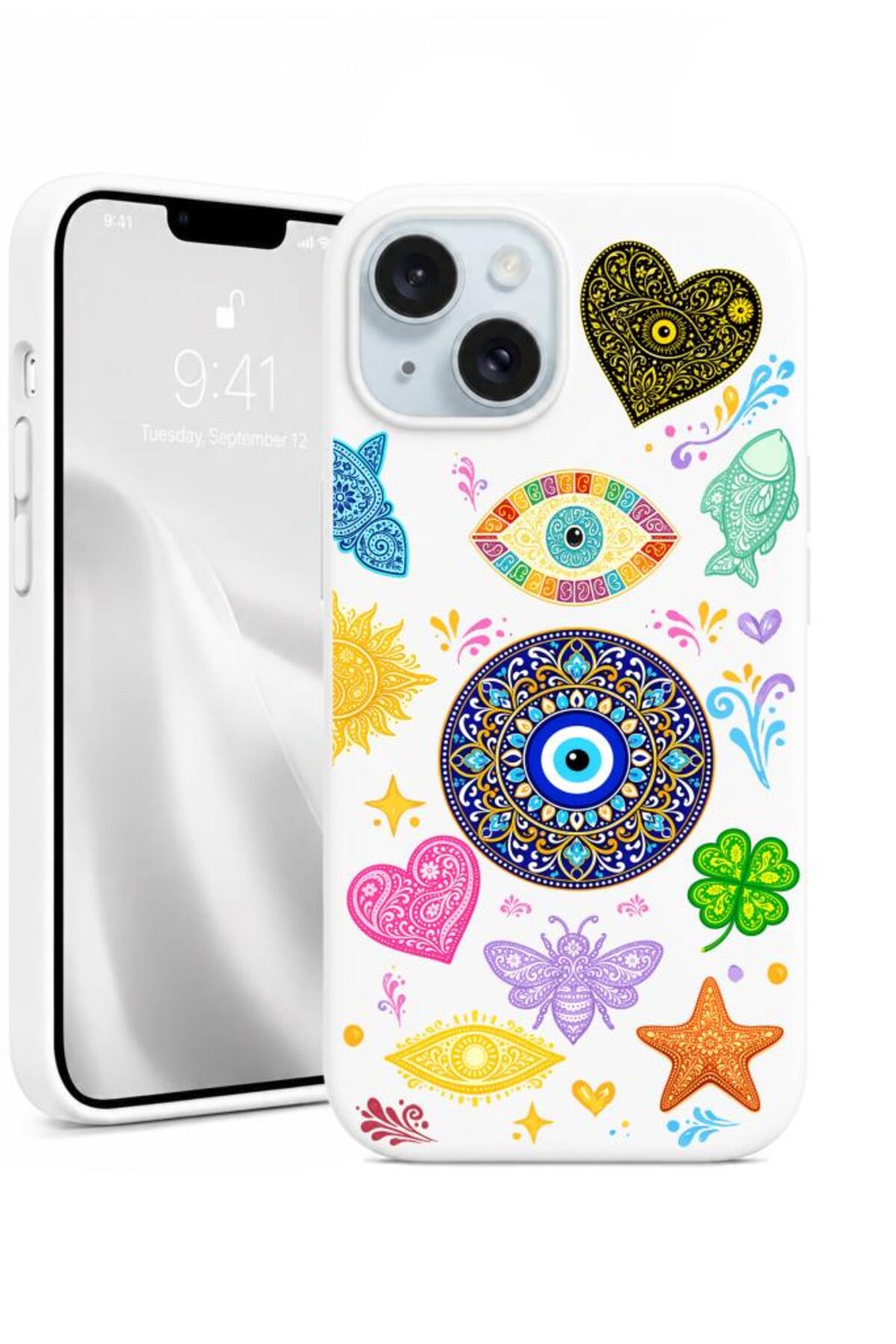 iPhone 13/14/15 Compatible Soft Style Collection Launch Case Velvet Coated Camera Upgraded