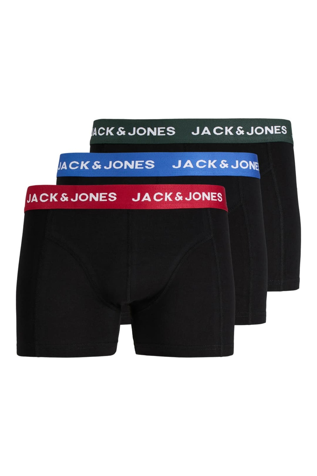 ۱۲۳۰۴۱۷۶ شورت بوکسور مردانه ۳ تکه جک اند جونز باکسر Jack & Jones