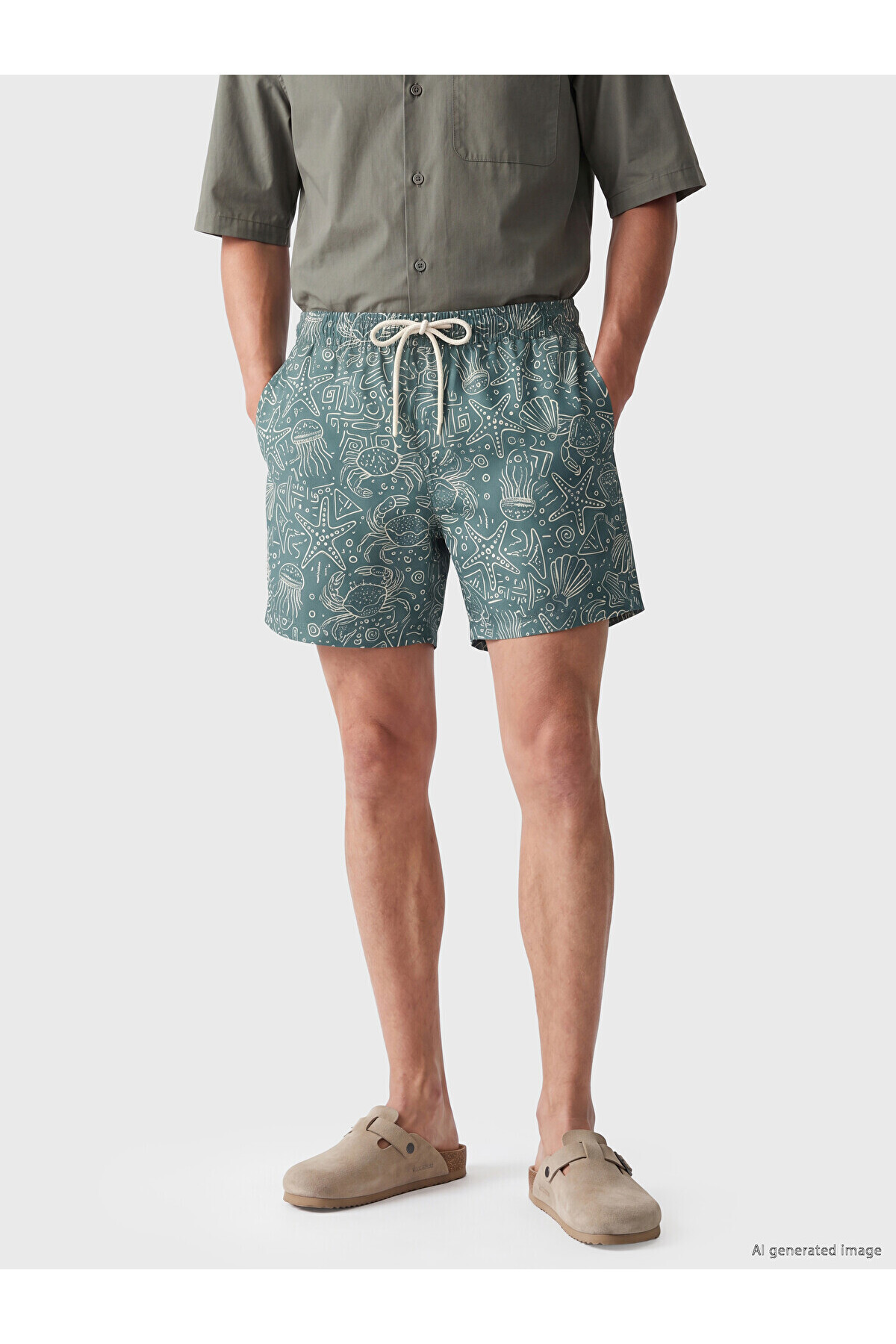 Green Printed