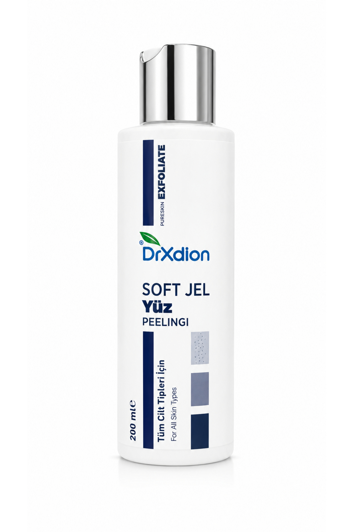 PureSkin Exfoliate Soft Jel Yüz Peelingi – Panthenol & Aloe Vera – Tüm Cilt Tipleri – 200 ml — peel1 — تصویر 3 از 3