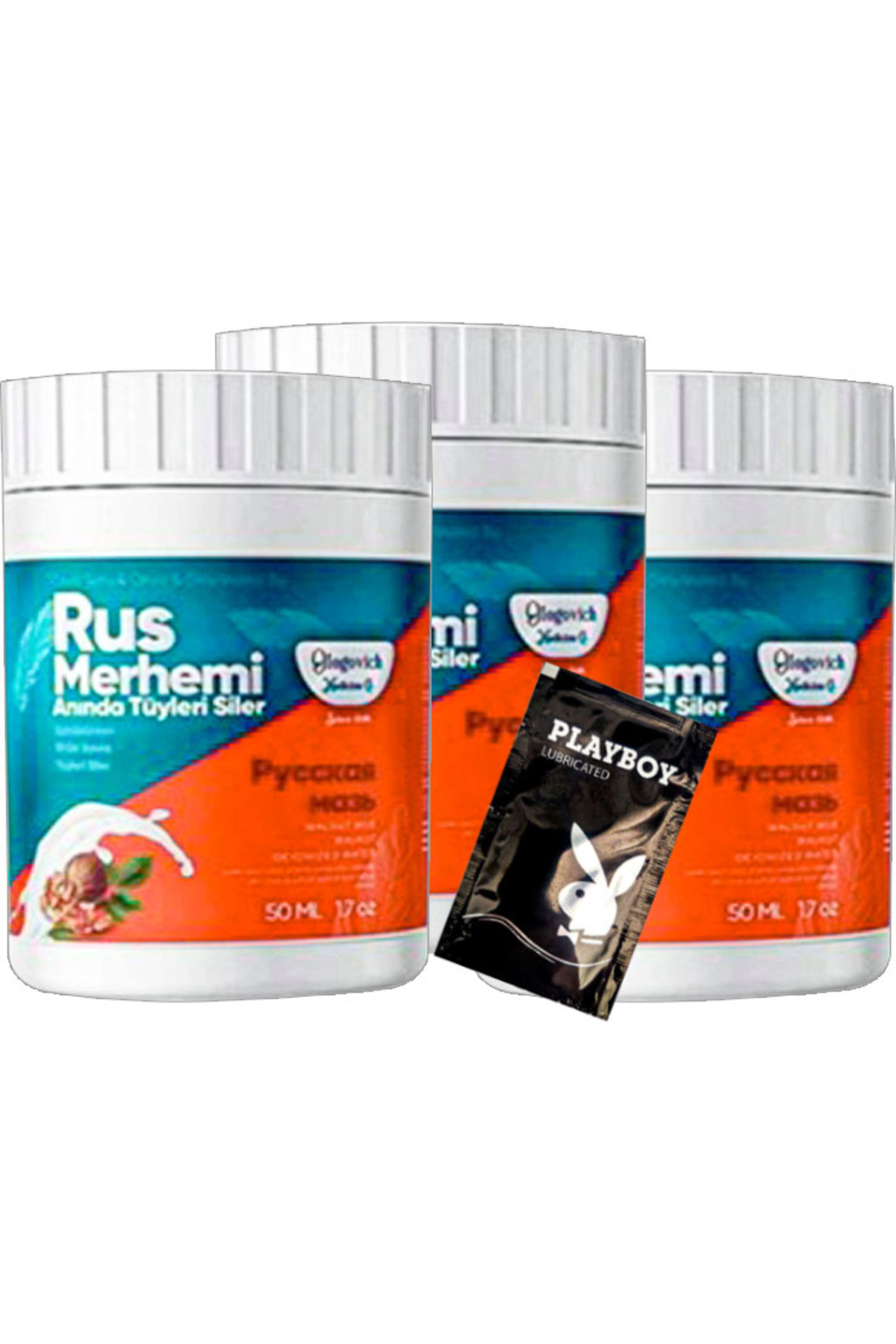 Bezos Rus Merhemi Glegnid Turquoise Tüy Kremi 22-2:0340 3 Adet Ceviz & Ceviz Sütü Rus Merhemi 50 Ml + Yanı — GU-EYF-17467-NIDA01