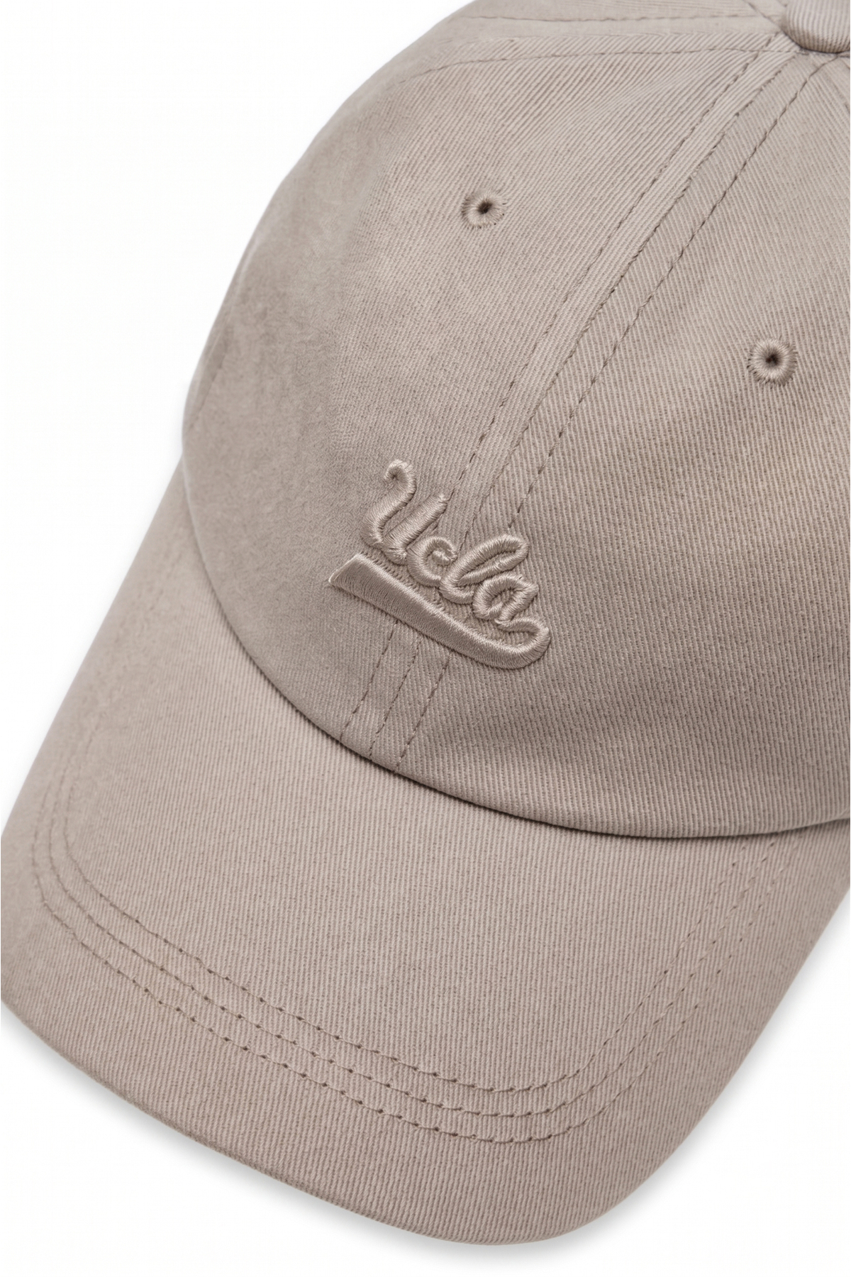 UCLA FORTUNO Bej Baseball Cap Nakışlı Unisex Şapka görsel 4