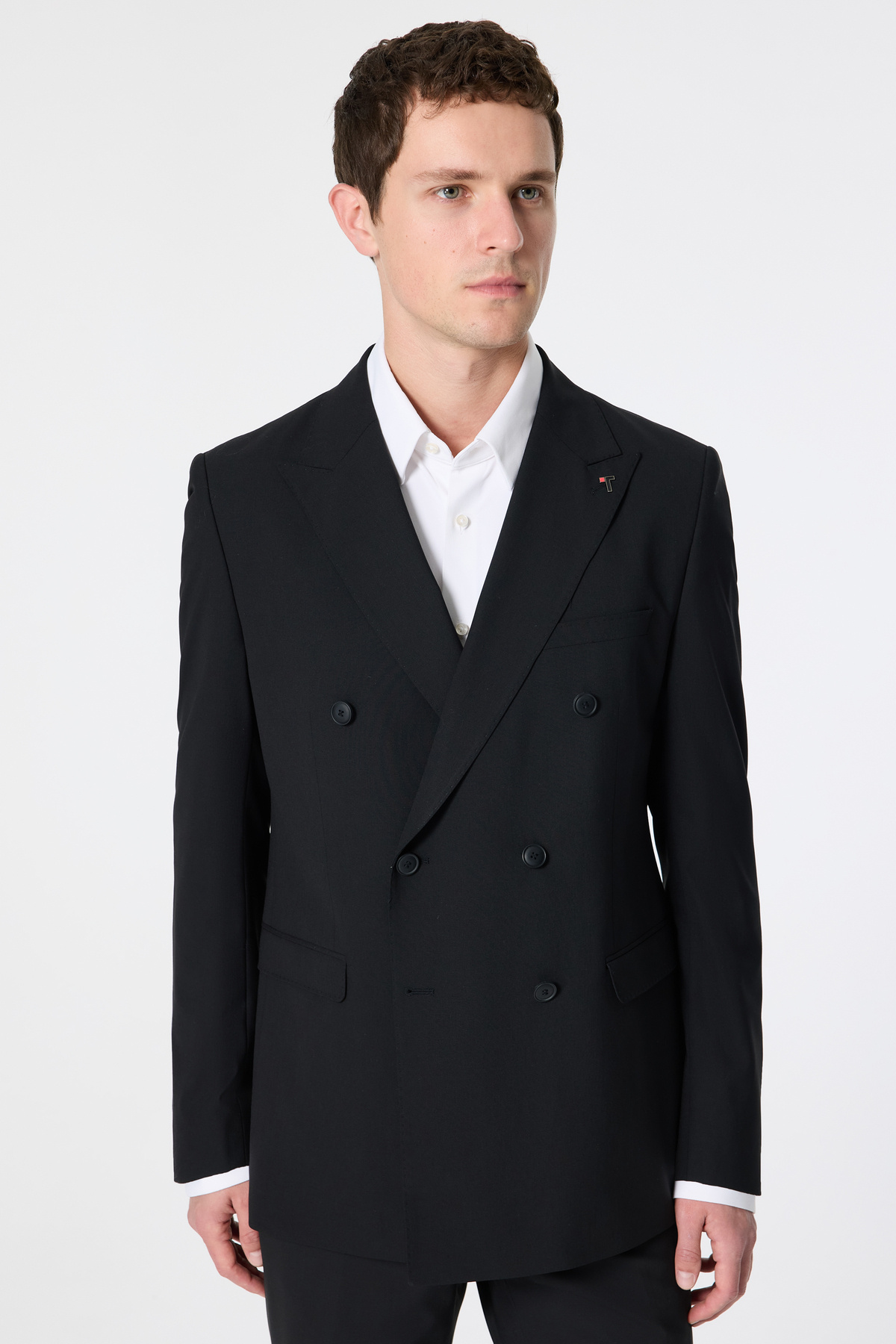 Slim Fit Siyah Düz Takim Elbise — مشکی 6TFF5UK00580M — تصویر 2 از 5