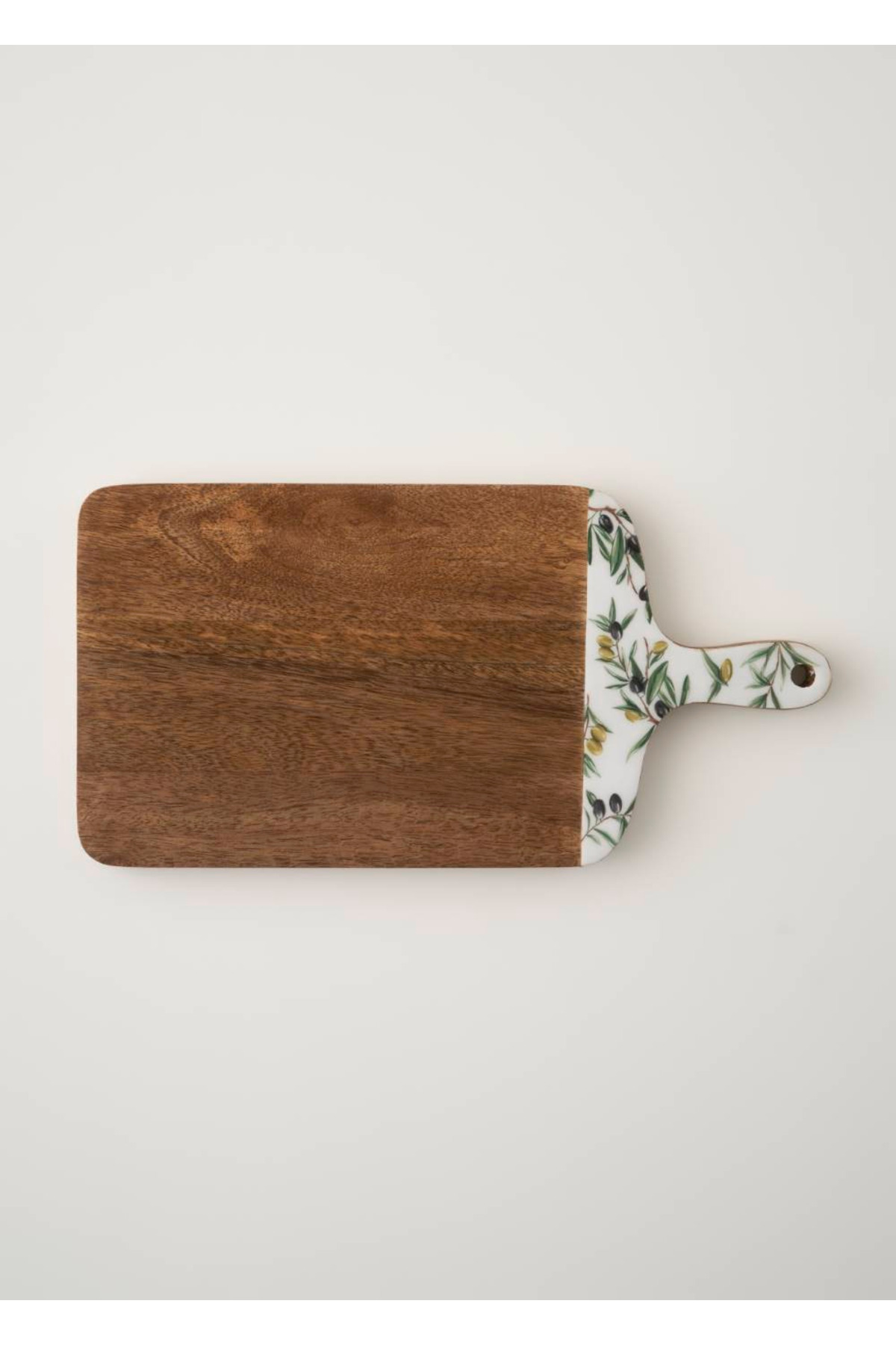 Bella Maison Olive Mango Presentation and Cutting Board White (40X20X2 cm)