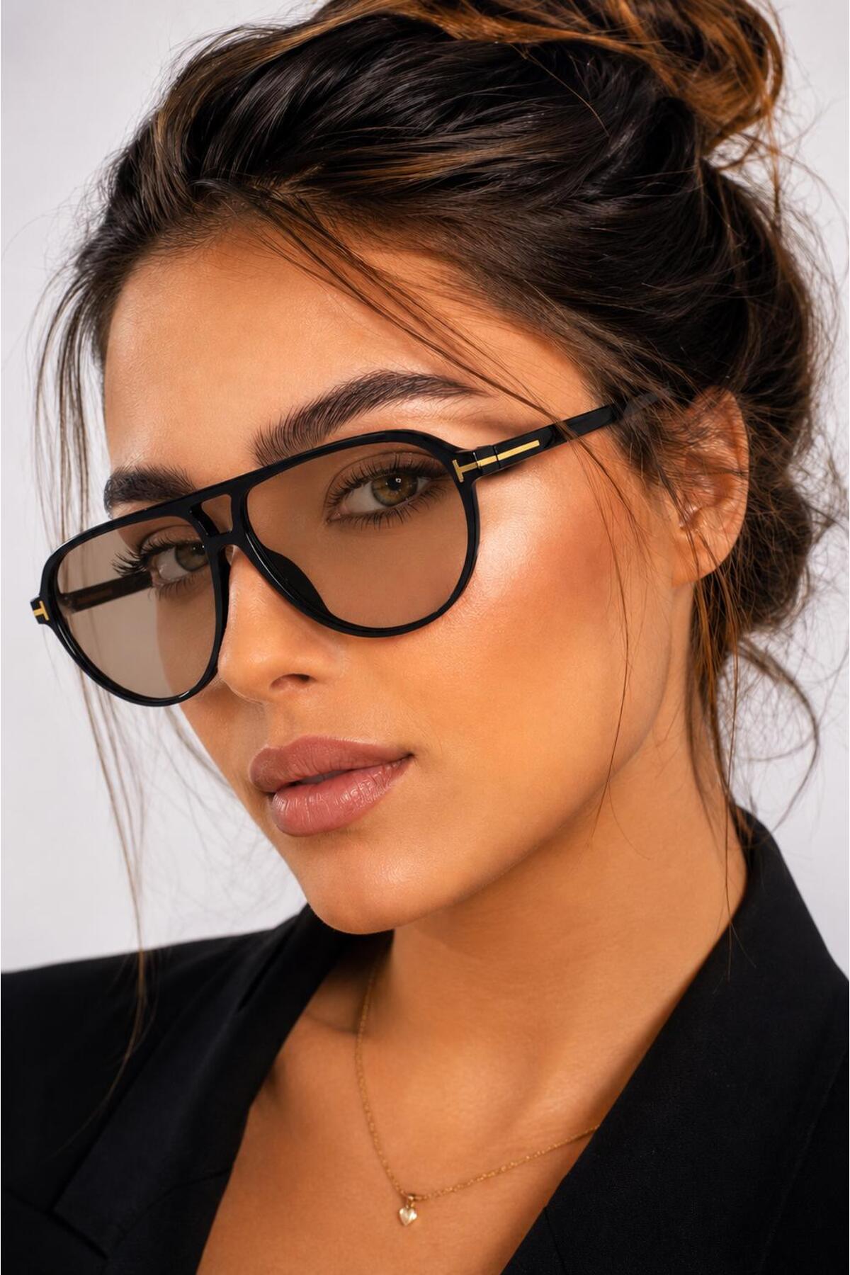 Nilu Moda Premium UV400 Unisex Güneş Gözlüğü, Lüks Tasarım, Üstün Konfor ve Modern Şıklık görsel 4