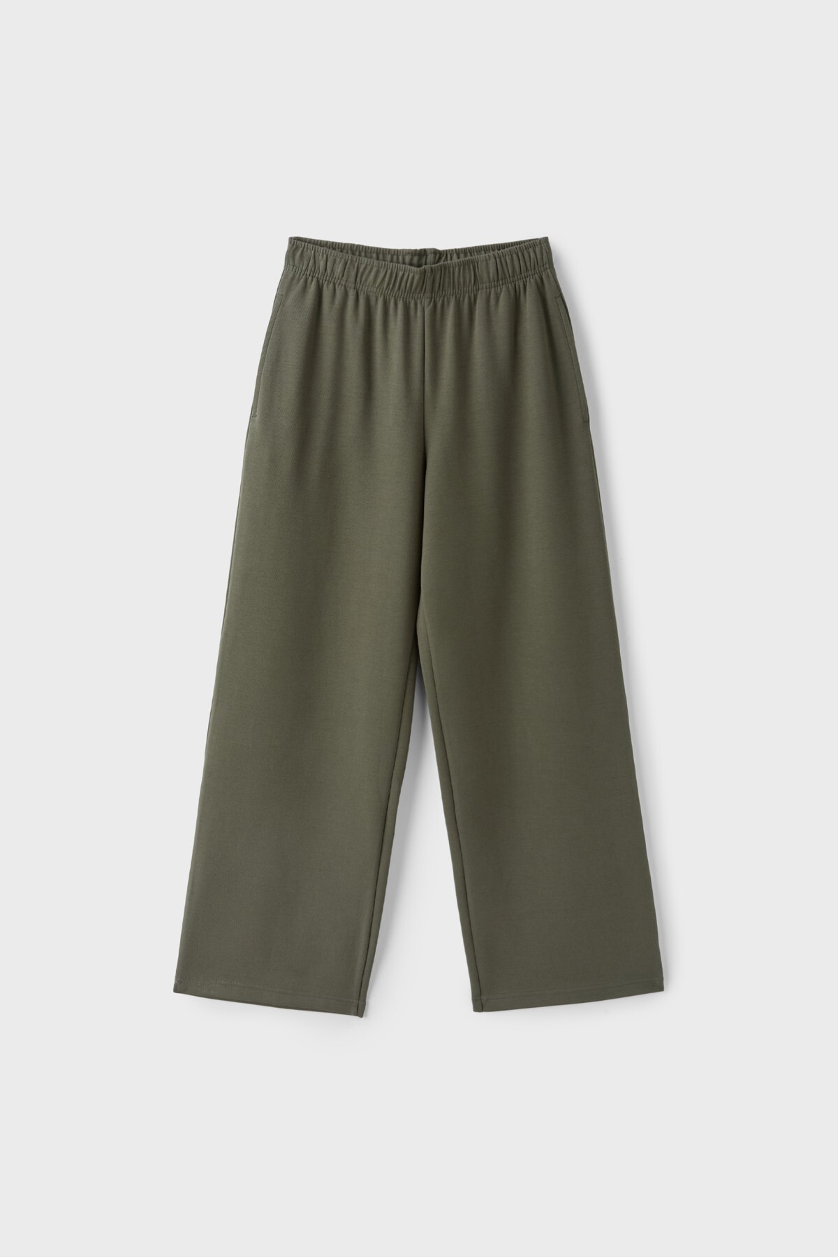 Stradivarius Geniş paça jogger pantolon görsel 5
