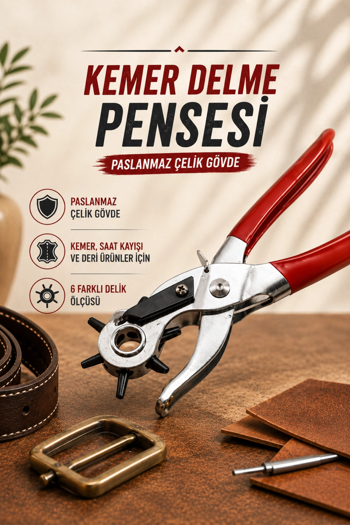 shopwave Kemer Delme Pensesi Paslanmaz Çelik Gövde — TYC05579466399B4B5FD1F101