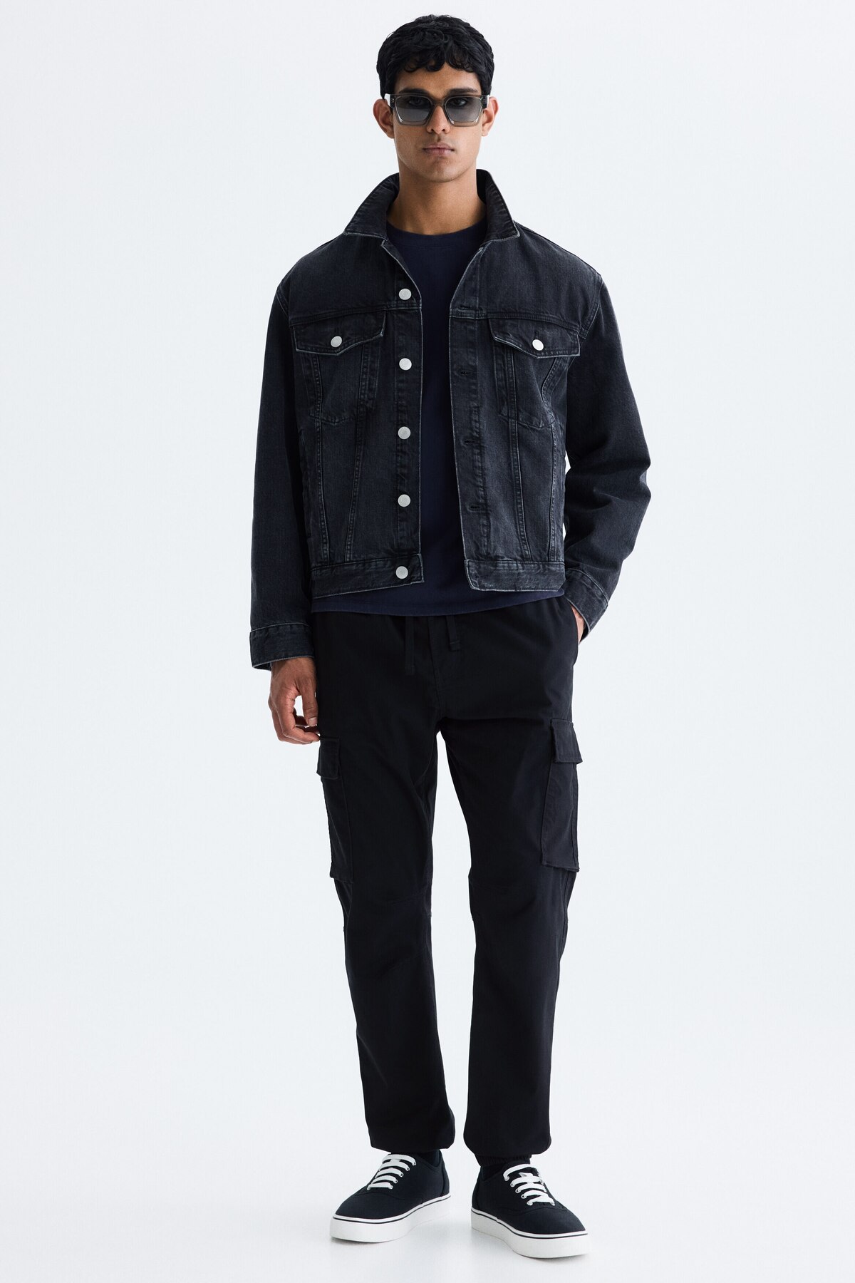 شلوار کارگو اسلیم فیت اچ اند ام شلوار H&M