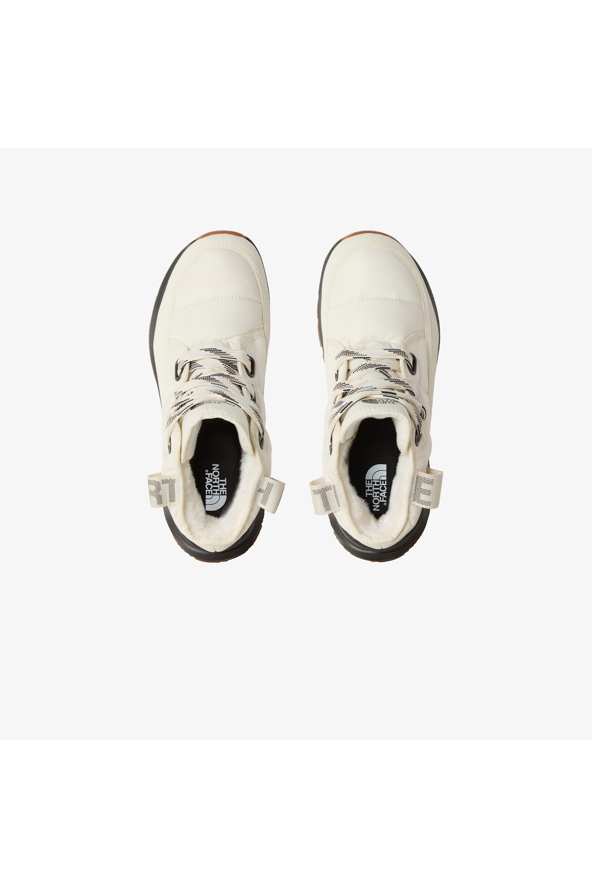THE NORTH FACE Thermoball Lace Up Luxe Su Geçirmez Kadın Beyaz Bot görsel 4