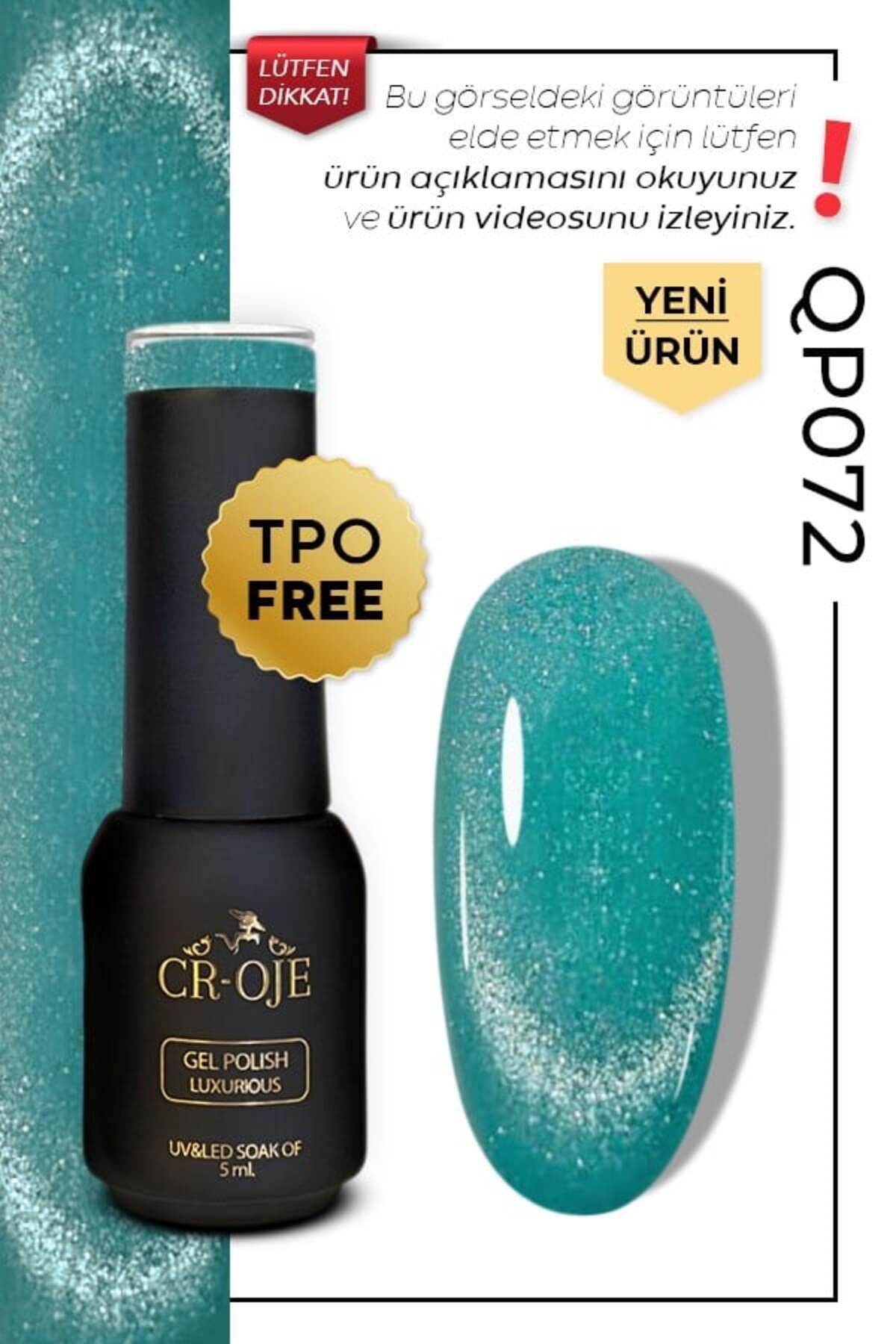 Inci Tanecikli Manyetik Cat Eye / Kedi Gözü- QP072 (5 ML) — رنگارنگ yenicateyeserisi