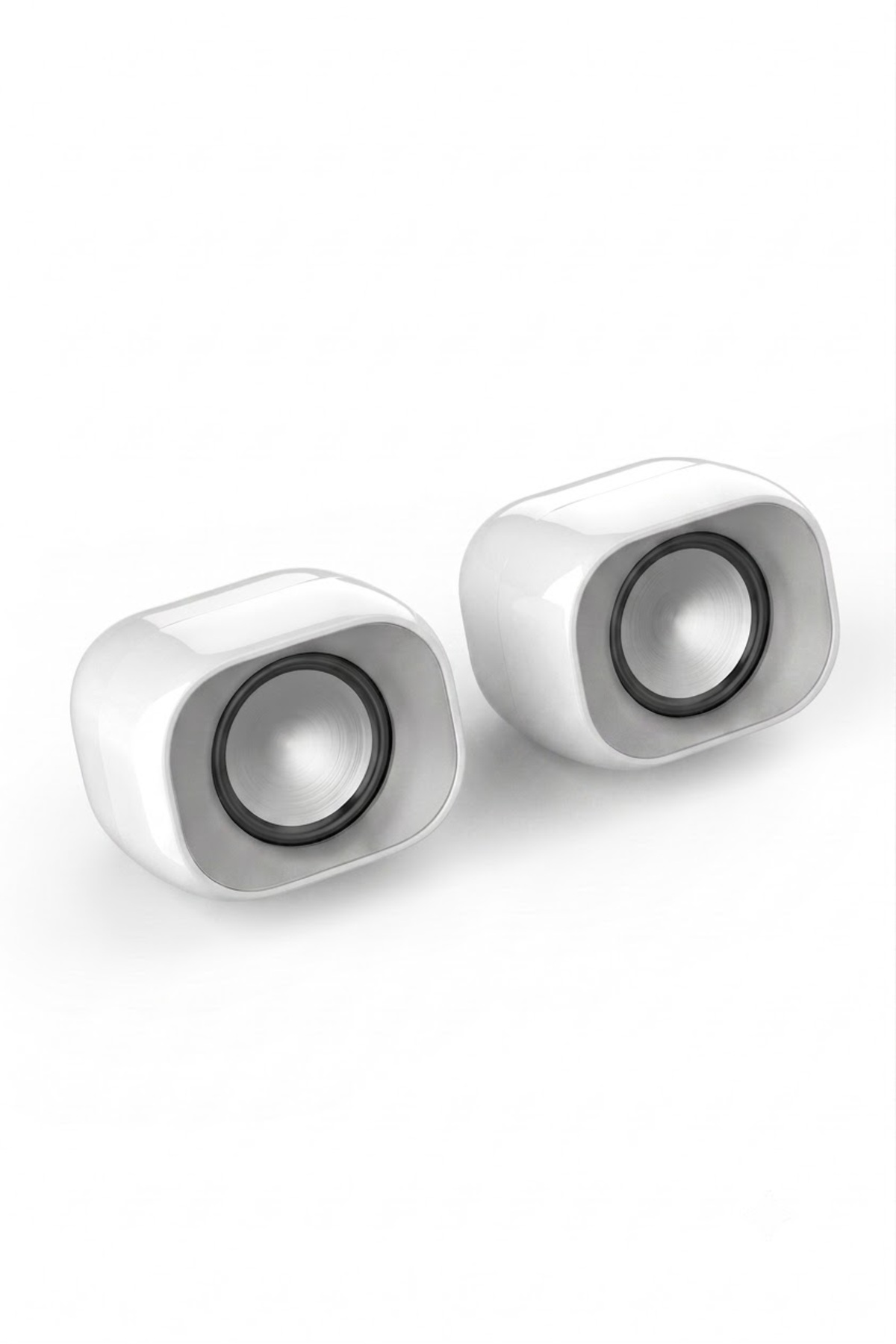 HP DHS-2111 6W Mini Beyaz Renk Taşınabilir Multimedya Speaker Hoparlör