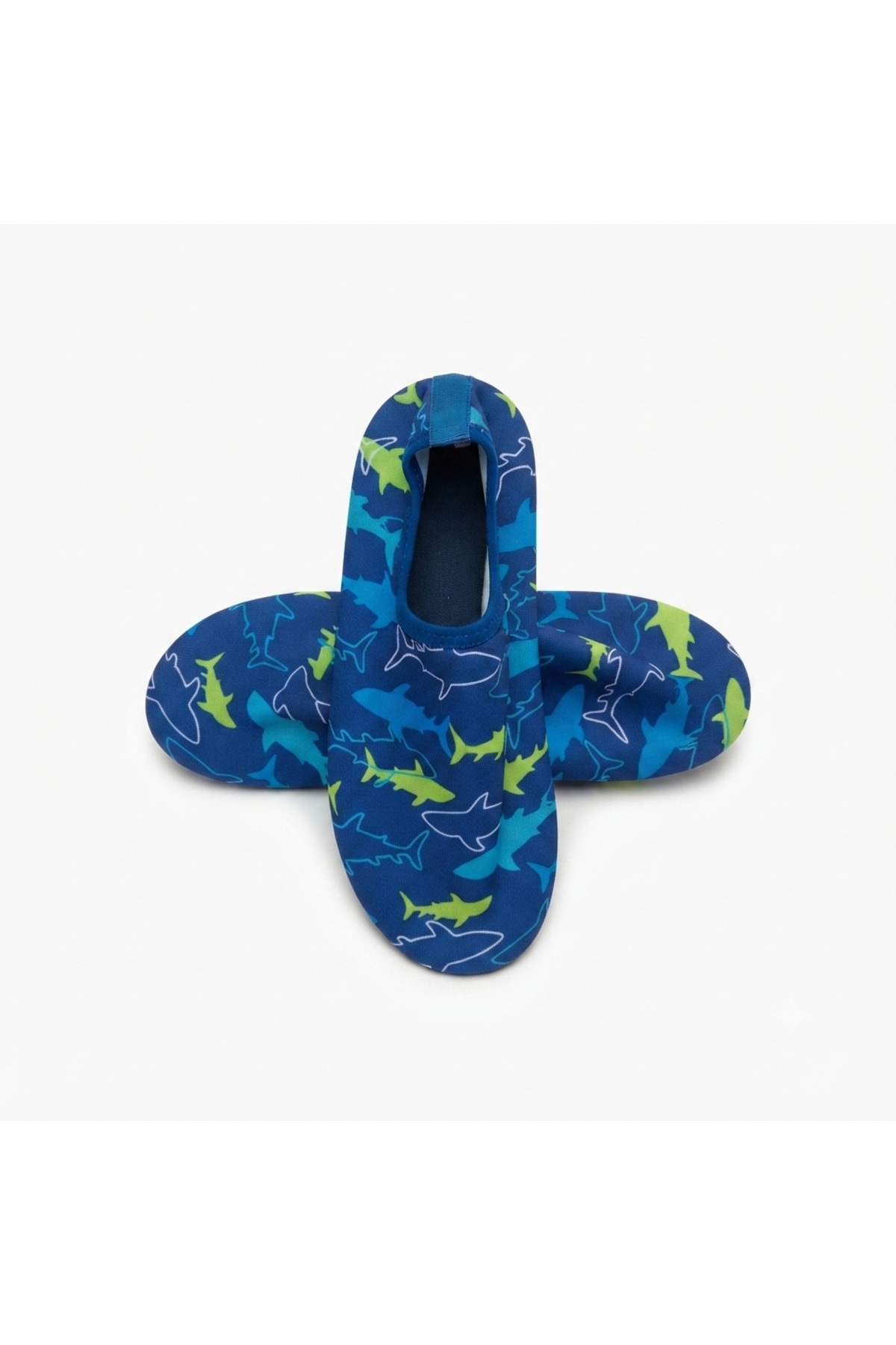 LAL's Deniz ve Havuz Ayakkabısı Kaydırmaz Aqua Shoes Hızlı Kuruyan Plaj Su Ayakkabısı Desenli görsel 3