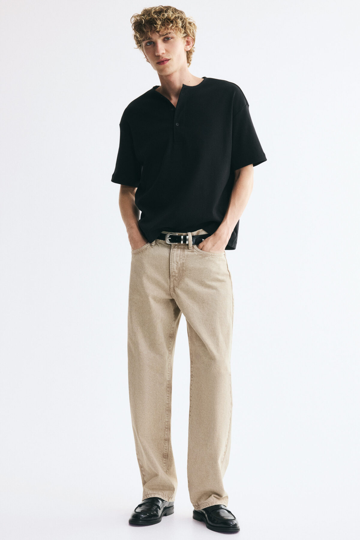 شلوار جین راحت اچ اند ام شلوار جین H&M