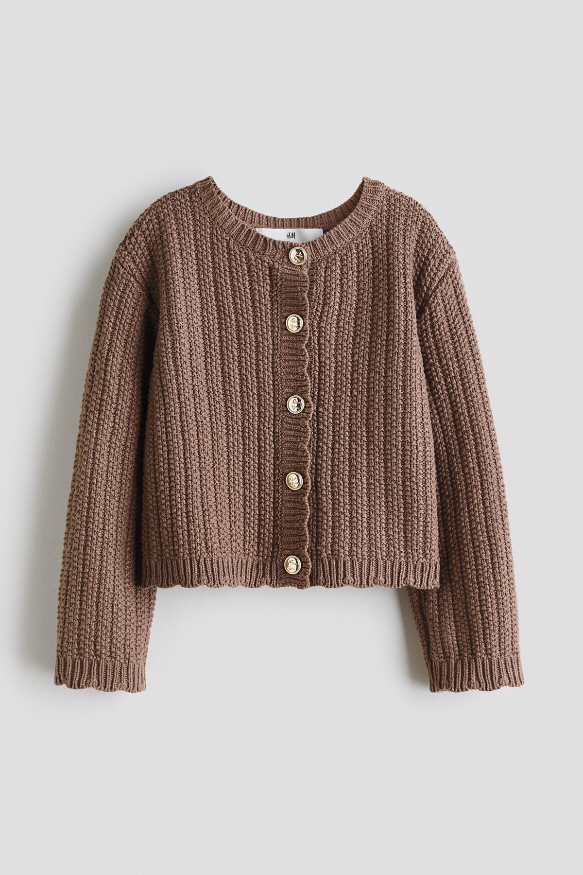ژاکت بافتنی بافتنی اچ اند ام ژاکت کشی H&M