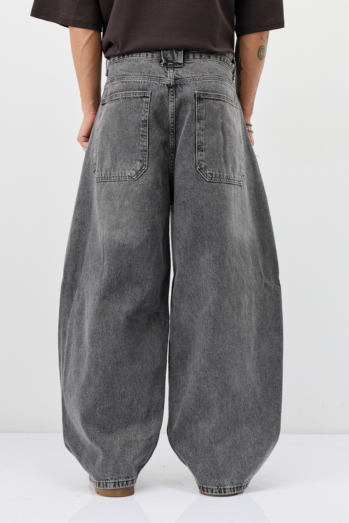 VAMOSCLO Barrel Fit Jeans görsel 6