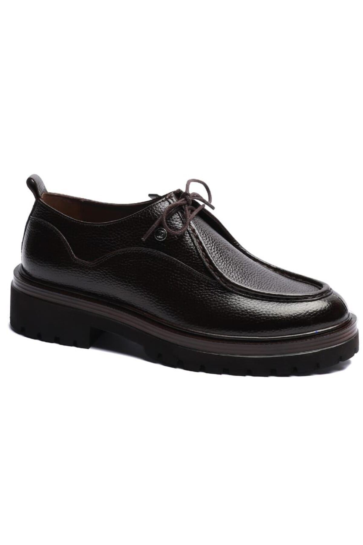 کفش چرمی مردانه مدل Floter قهوه‌ای OSLO11، کد ۱۰۳ پیر کاردین کفش کژوال Pierre Cardin
