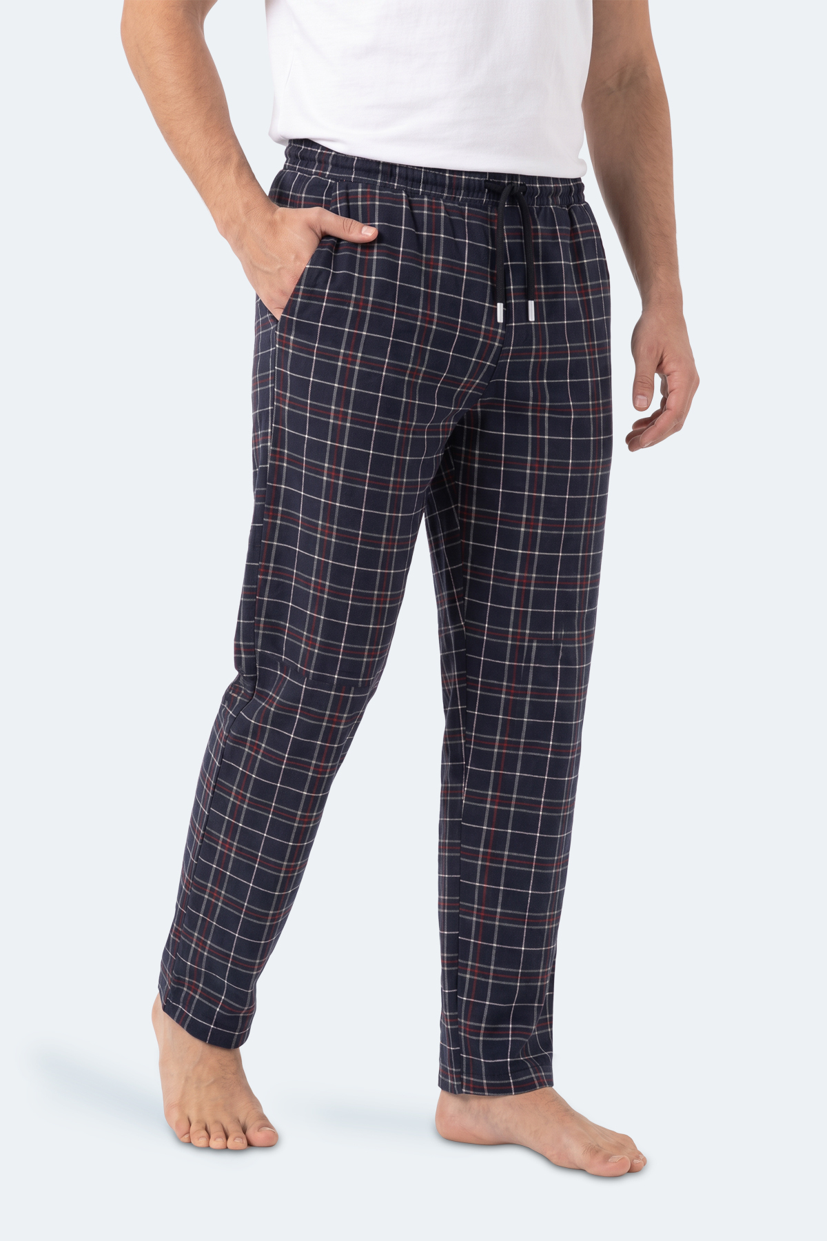 Slazenger NIGHT Erkek Lacivert Pijama görsel 7