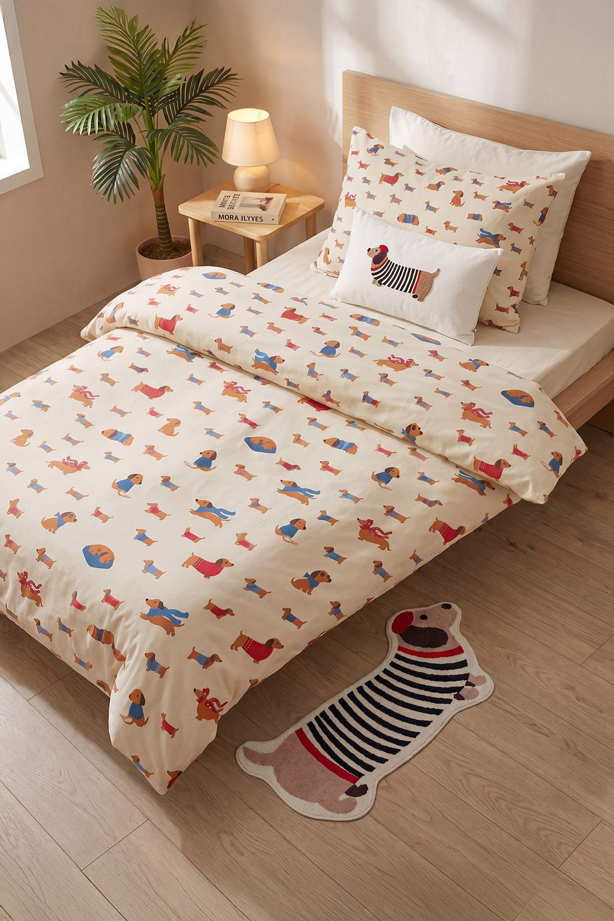 Trendyol Home Sausage Dog Figured Doormat 50X100Cm