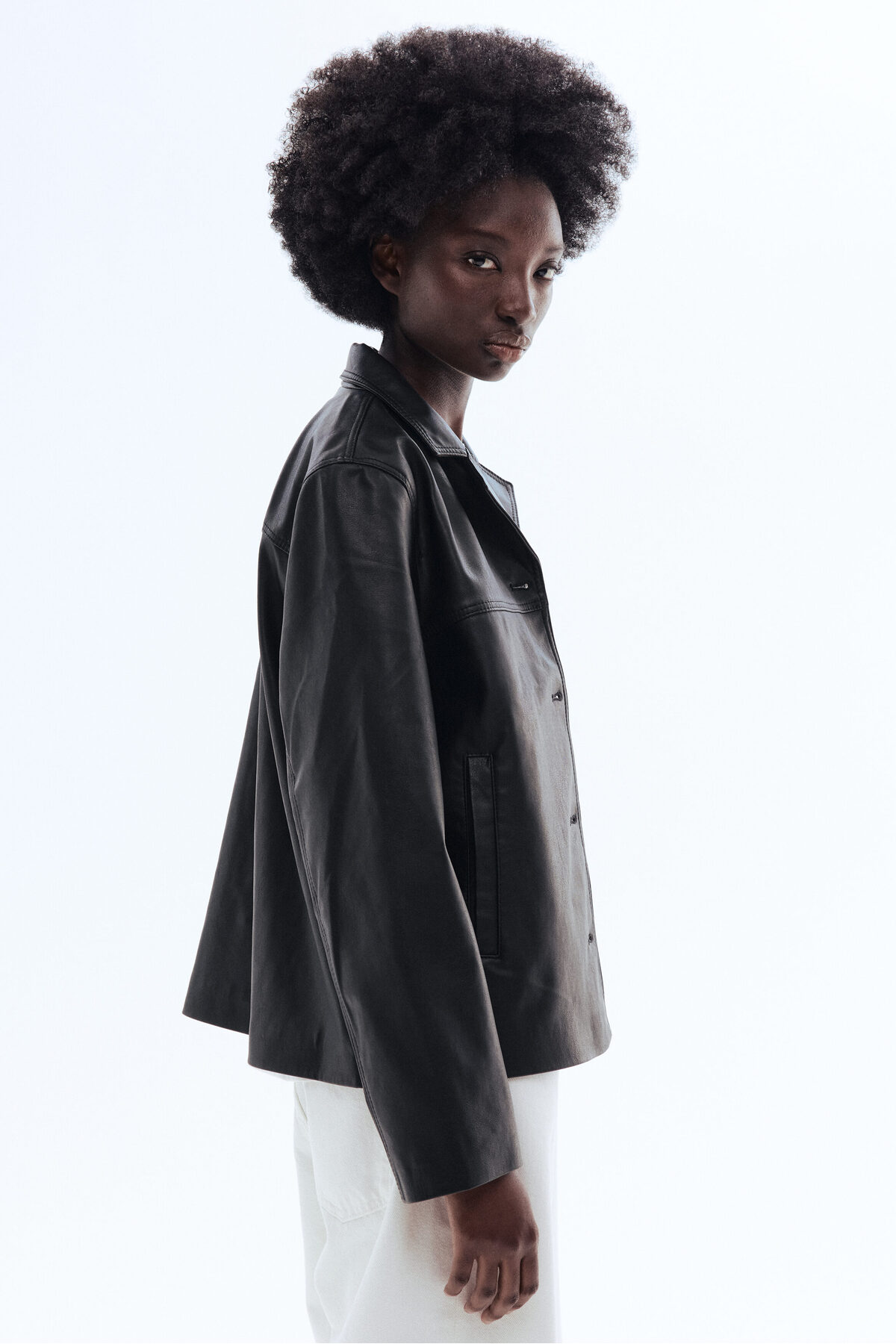 H&M Kaplamalı Ceket