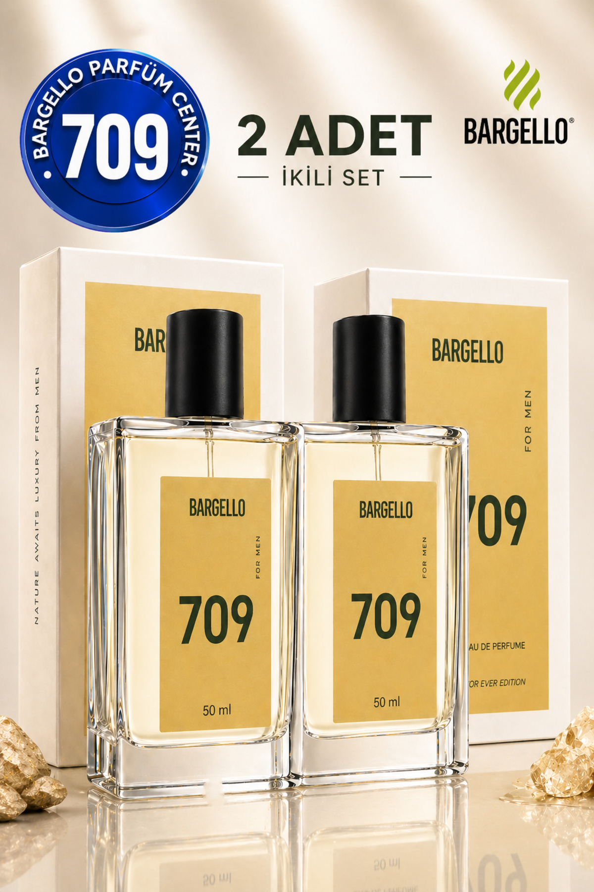 Bargello 709x2(2ADET) Oriental Edp 50 ml Erkek Parfüm-rsaf709709