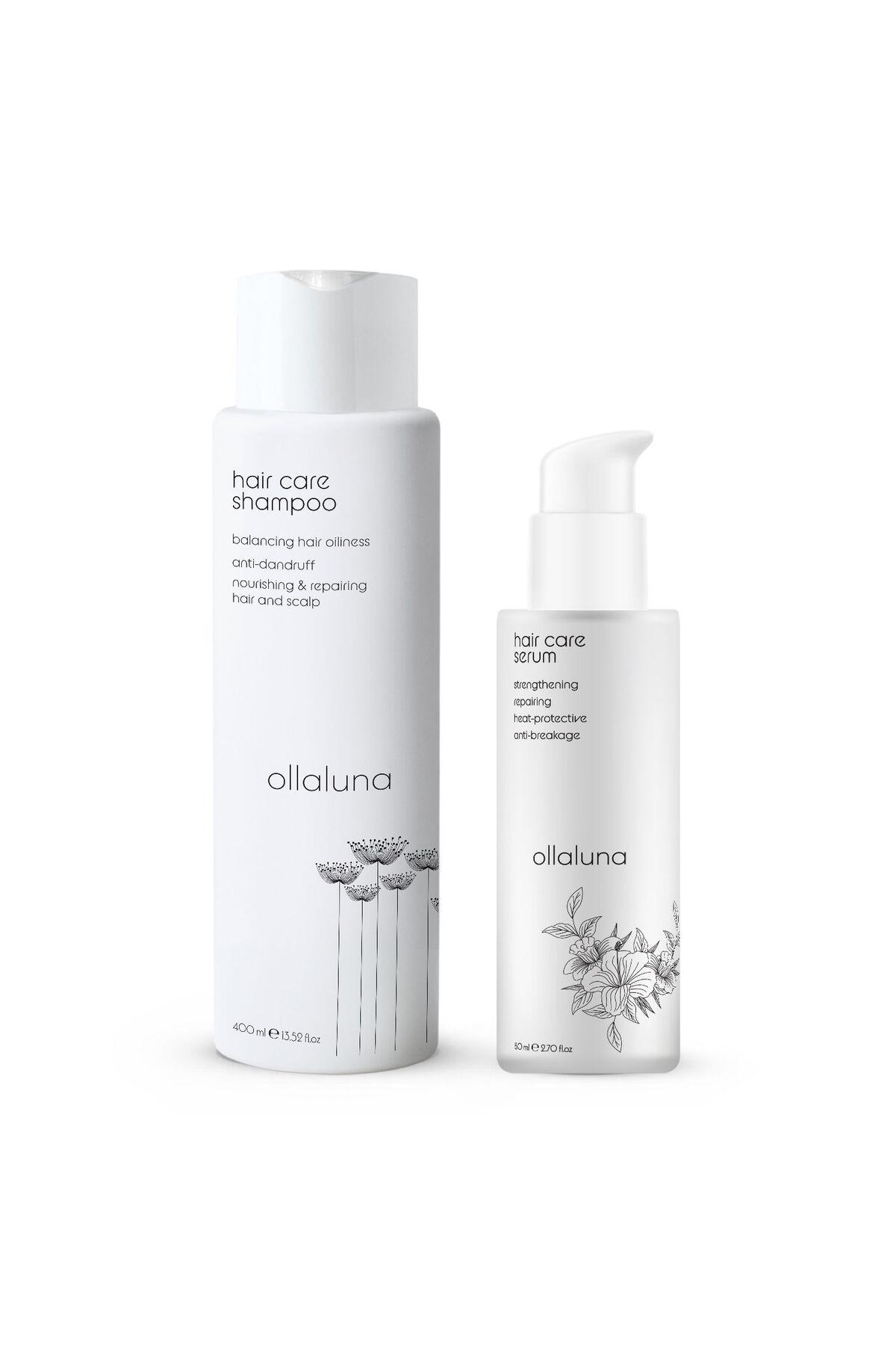 ollaluna Hair Care Shampoo & Hair Care Serum Set — 004